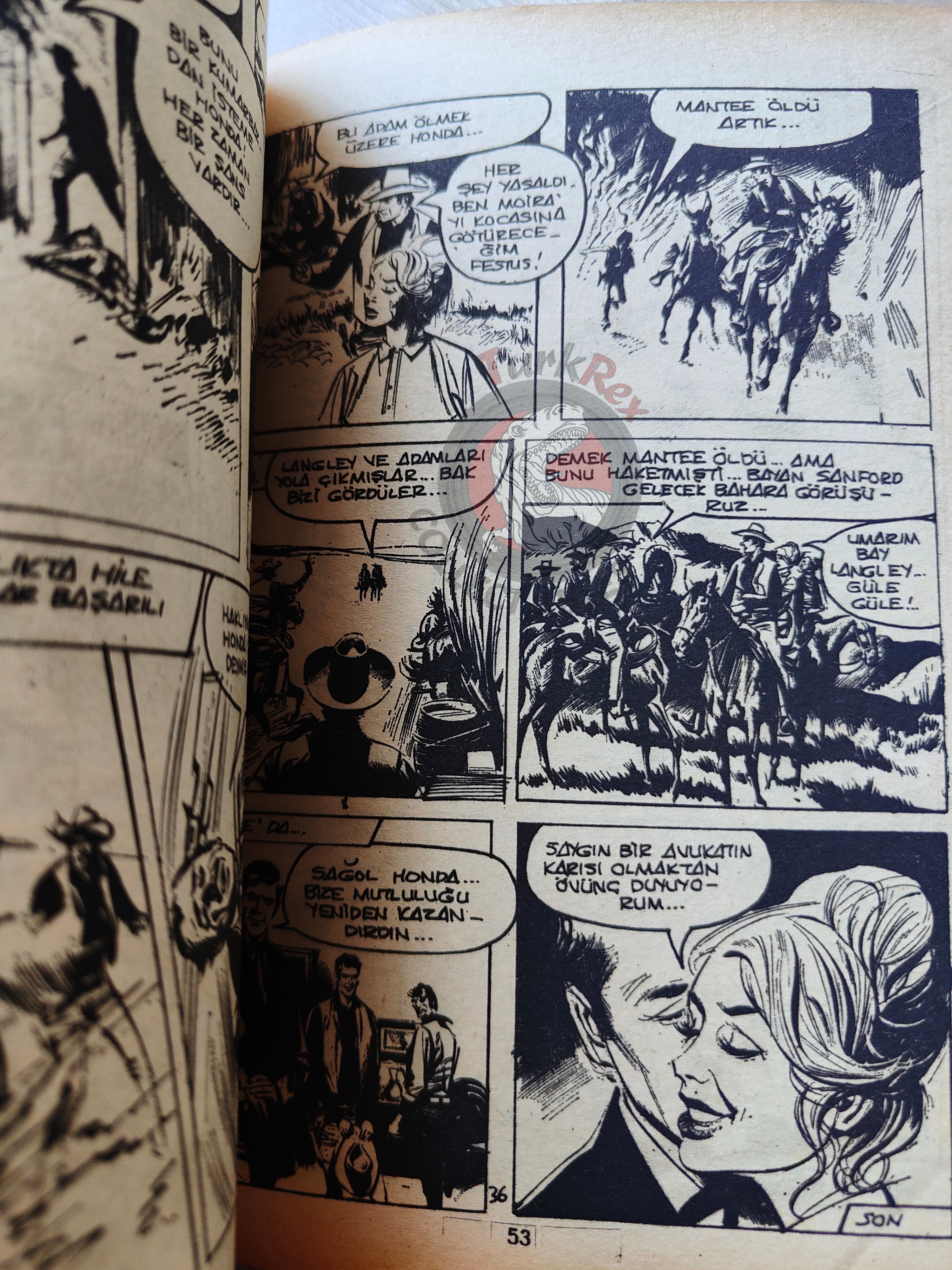 Zorro #8 1980s Turkish Comic Turkey Il Segno di Zorro + Parody