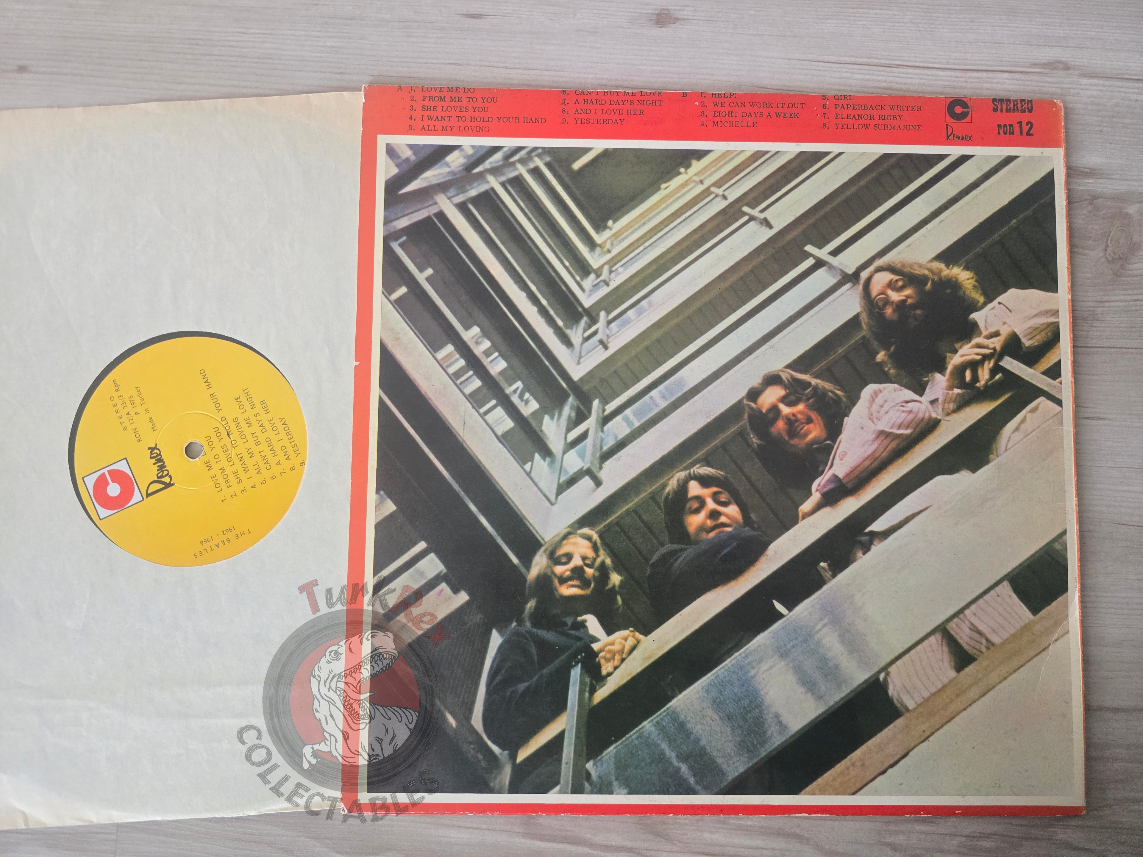 Beatles - 1962-1966 Turkish Pressing Vinyl Turkey Edition