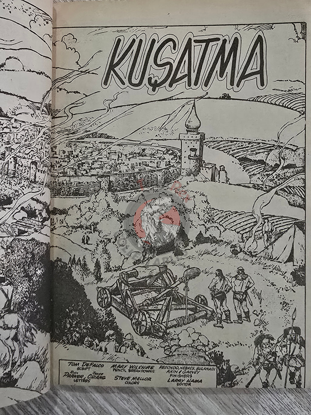 Red Sonja Summer Special Issue 1987 Turkish Comic Turkey Cover #2 - Indiana Jones #15 #16
