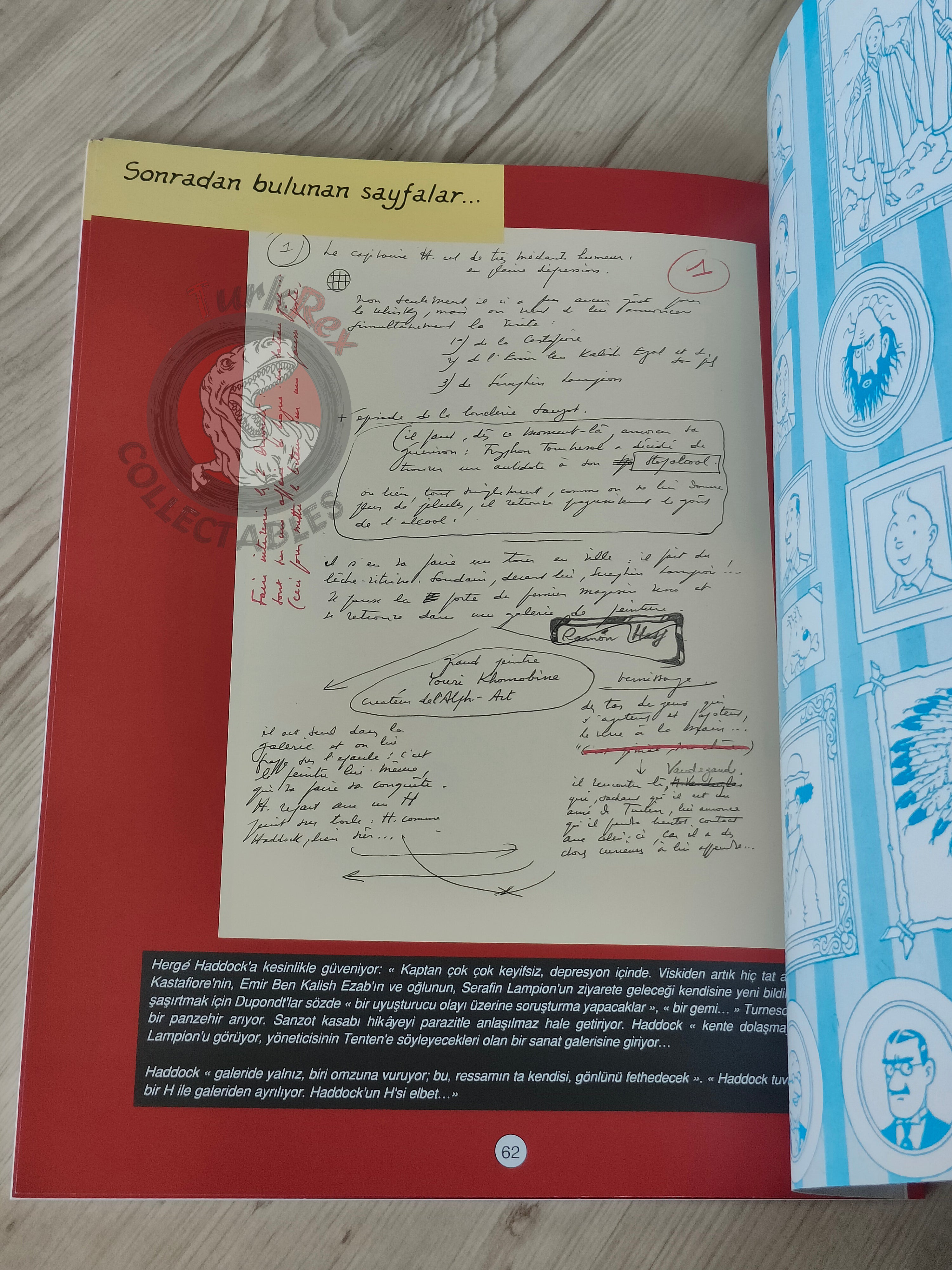 Tintin – Tintin and Alph-Art 2008 Turkish Edition Comic Turkey 1st İnkilap