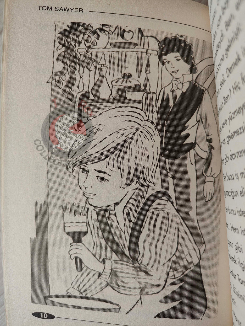 Mark Twain – Tom Sawyer 2005 Turkish Book Turkey Illustrated