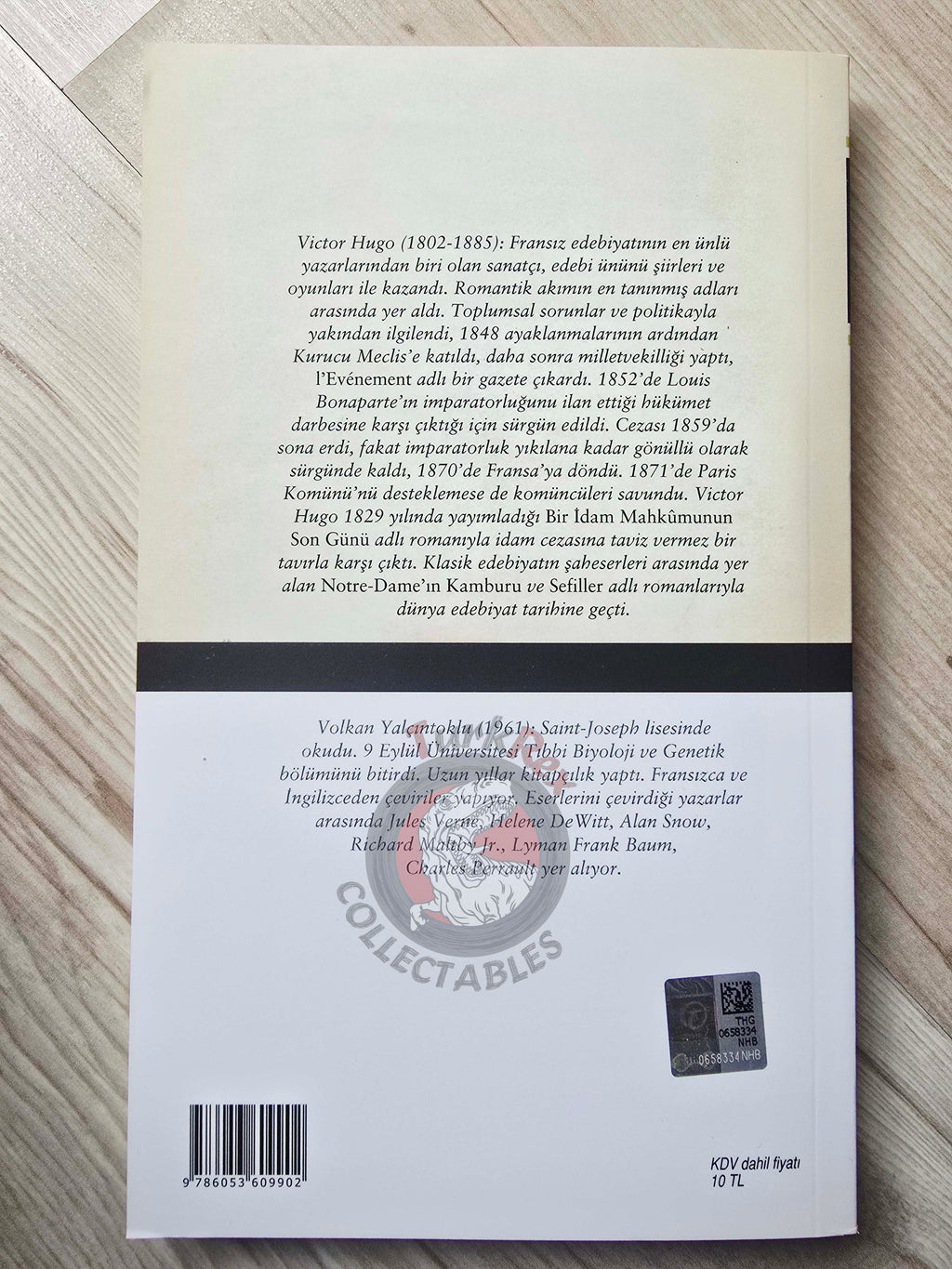 Victor Hugo – The Last Day of a Condemned Man 2019 Turkish Book Turkey