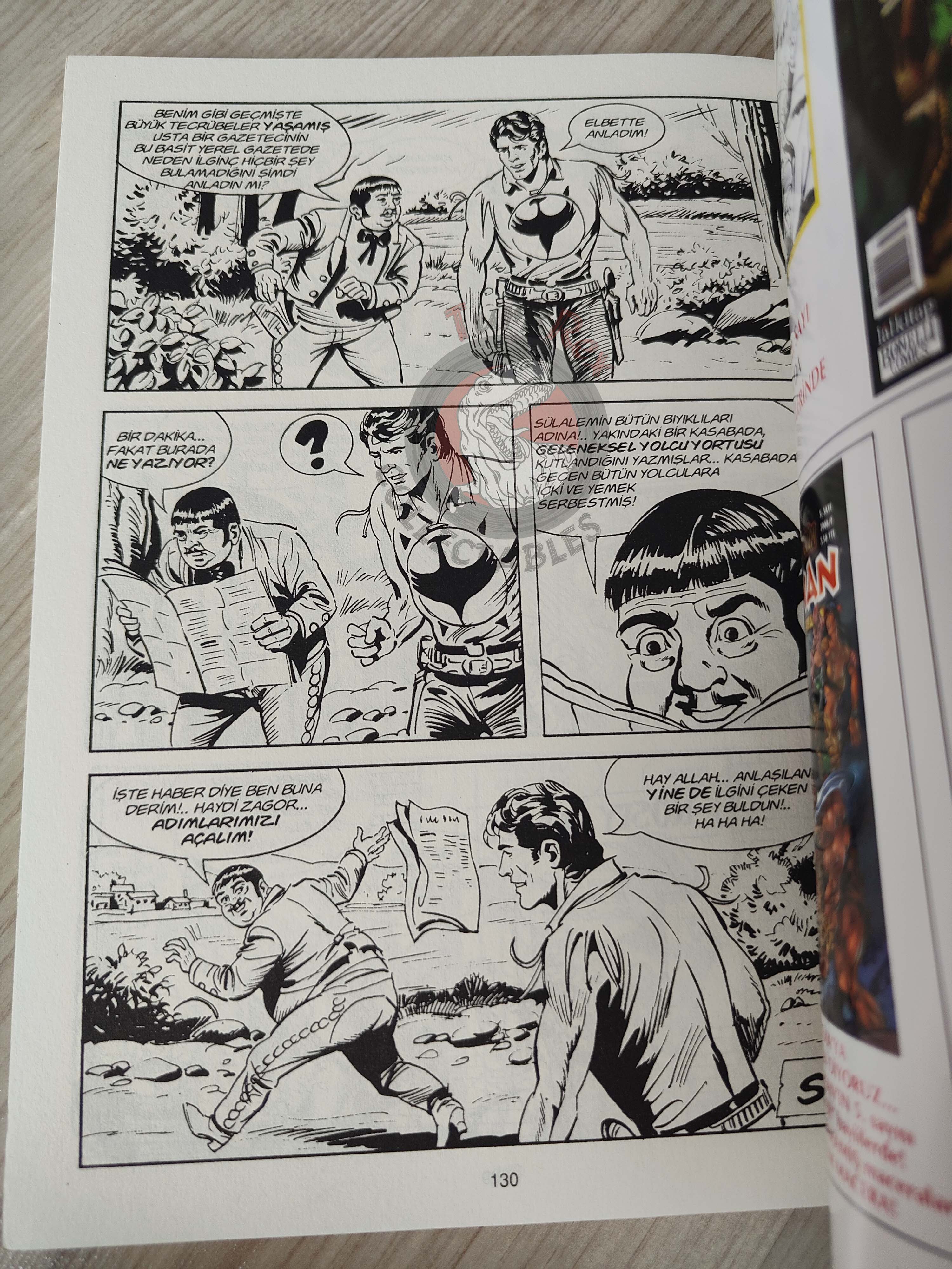 Zagor Cico #51 2006 Cico Giornalista Turkish Comic Turkey #19