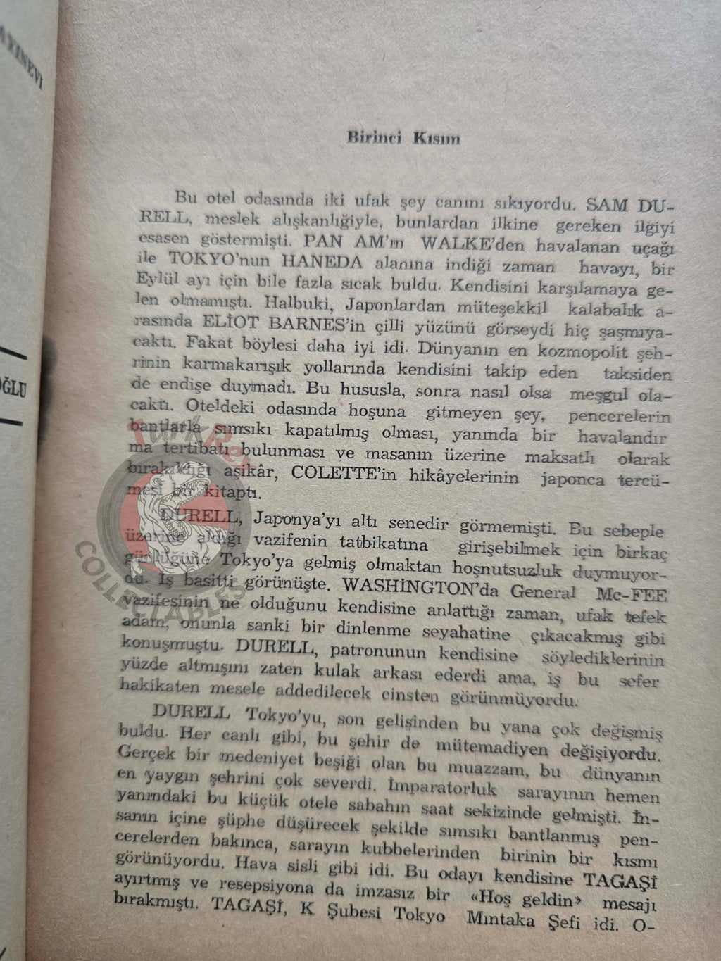 Edward Aarons – Sam Durell  Manchurian Doll  1966 1st Turkish Book Turkey