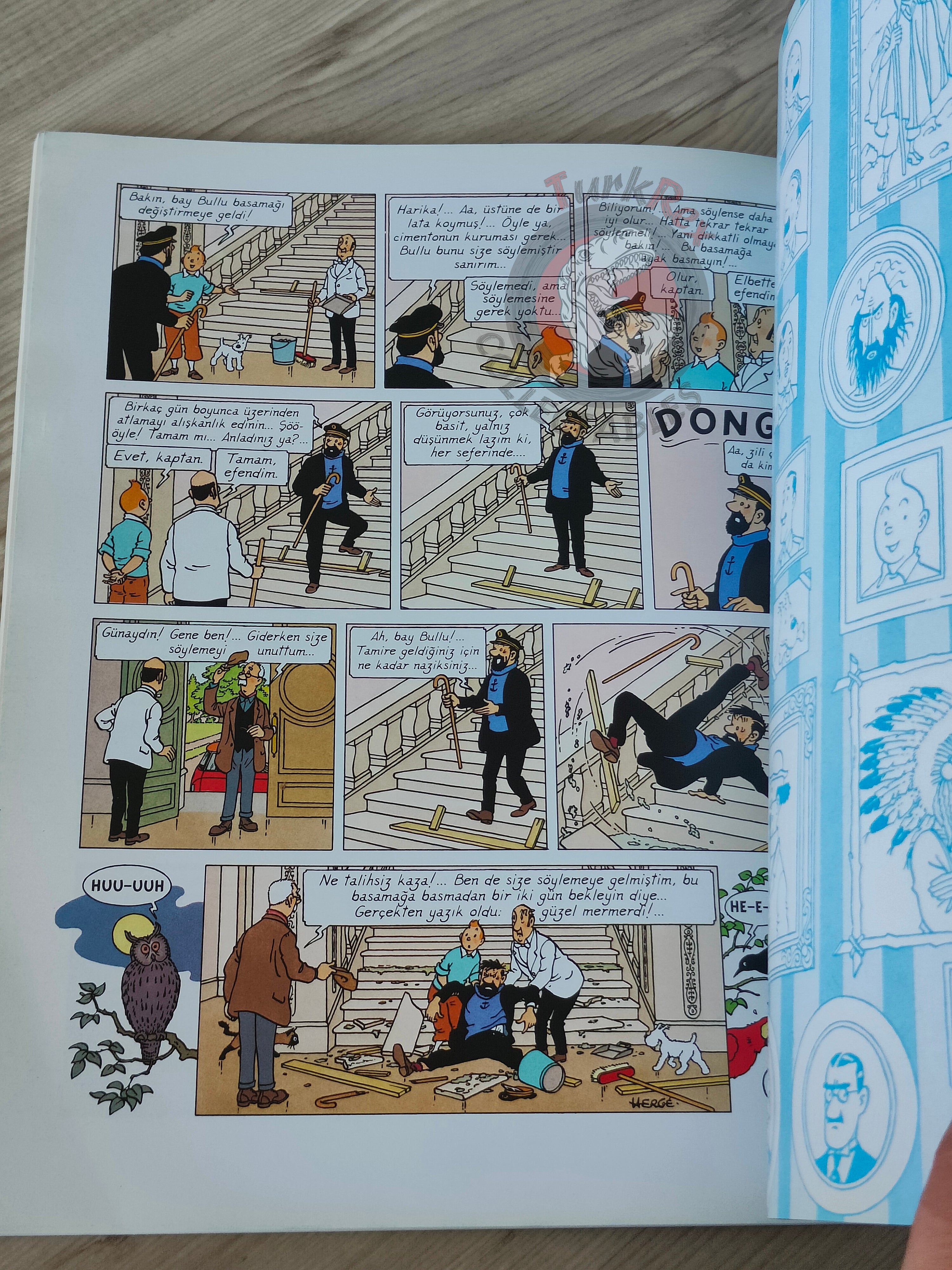 Tintin – The Castafiore Emerald 2007 Turkish Edition Comic Turkey 1st İnkilap