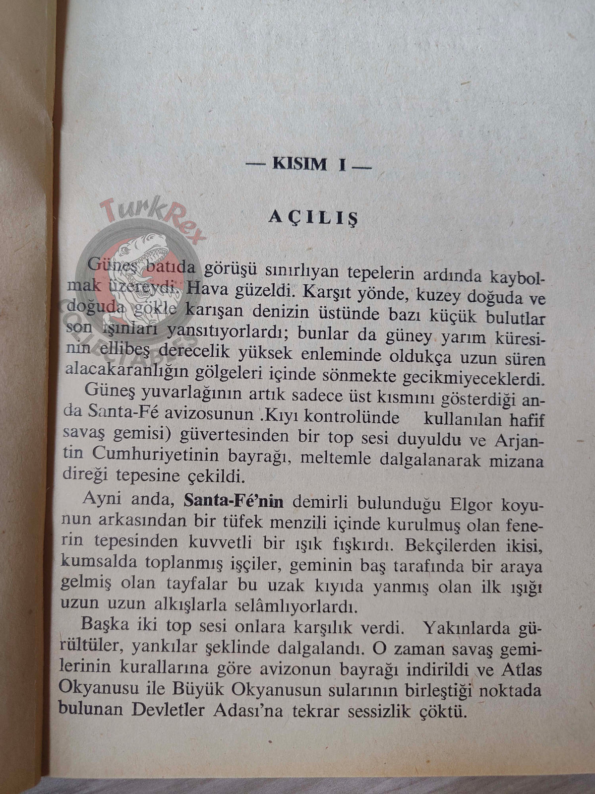 Jules Verne – The Lighthouse at the End of the World 1967 Turkish Book Turkey Illustrated