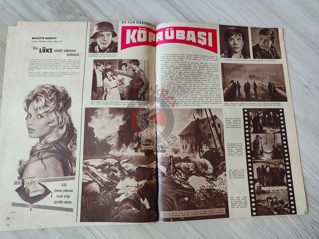 Hayat 1959 The Shah and Queen Farah Diba Turkish Mag Turkey Iran Mohammad Reza Pahlavi