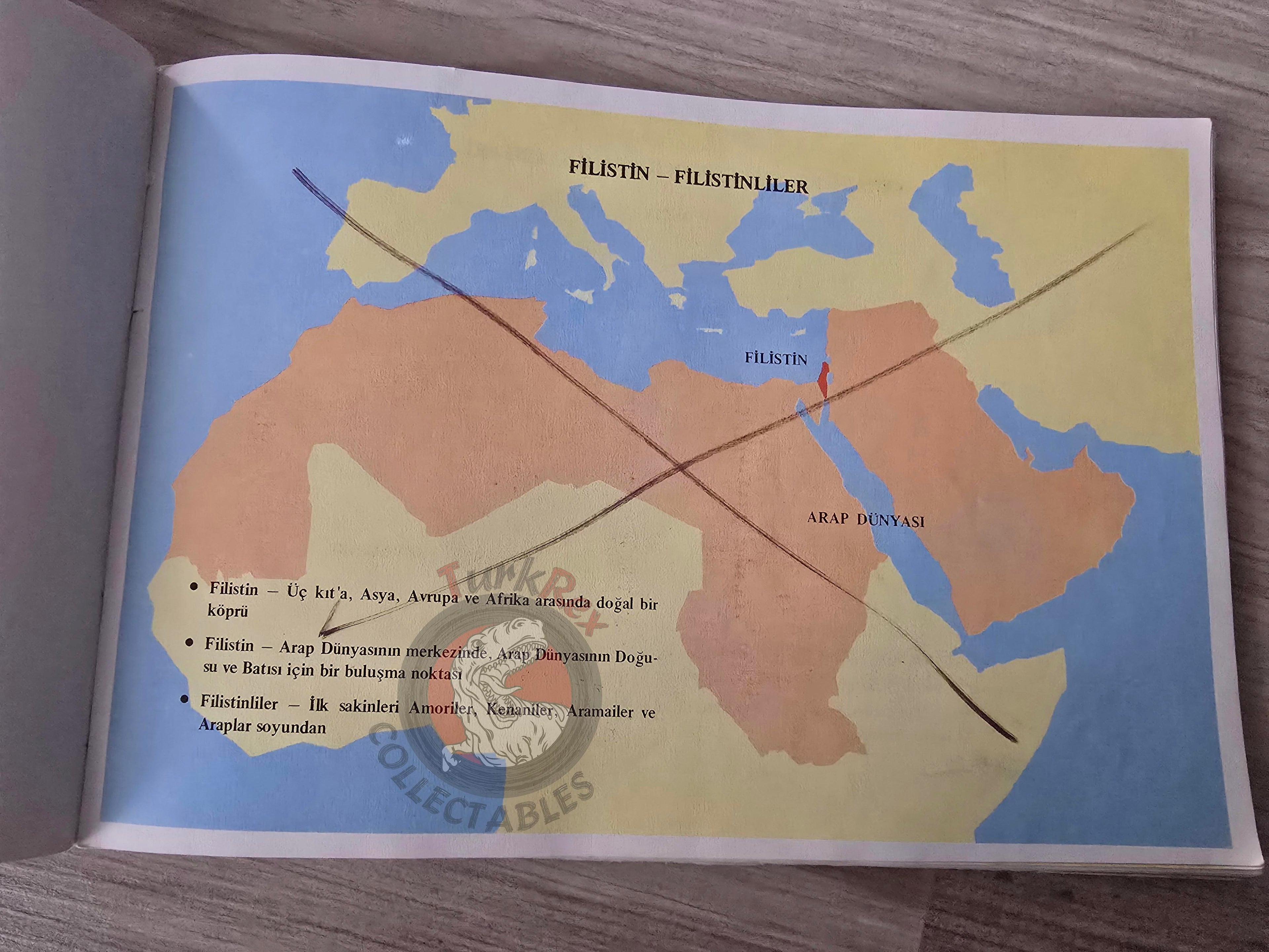 Illustrated Political History of Palestine 1980 PLO Propaganda Turkish Book Turkey