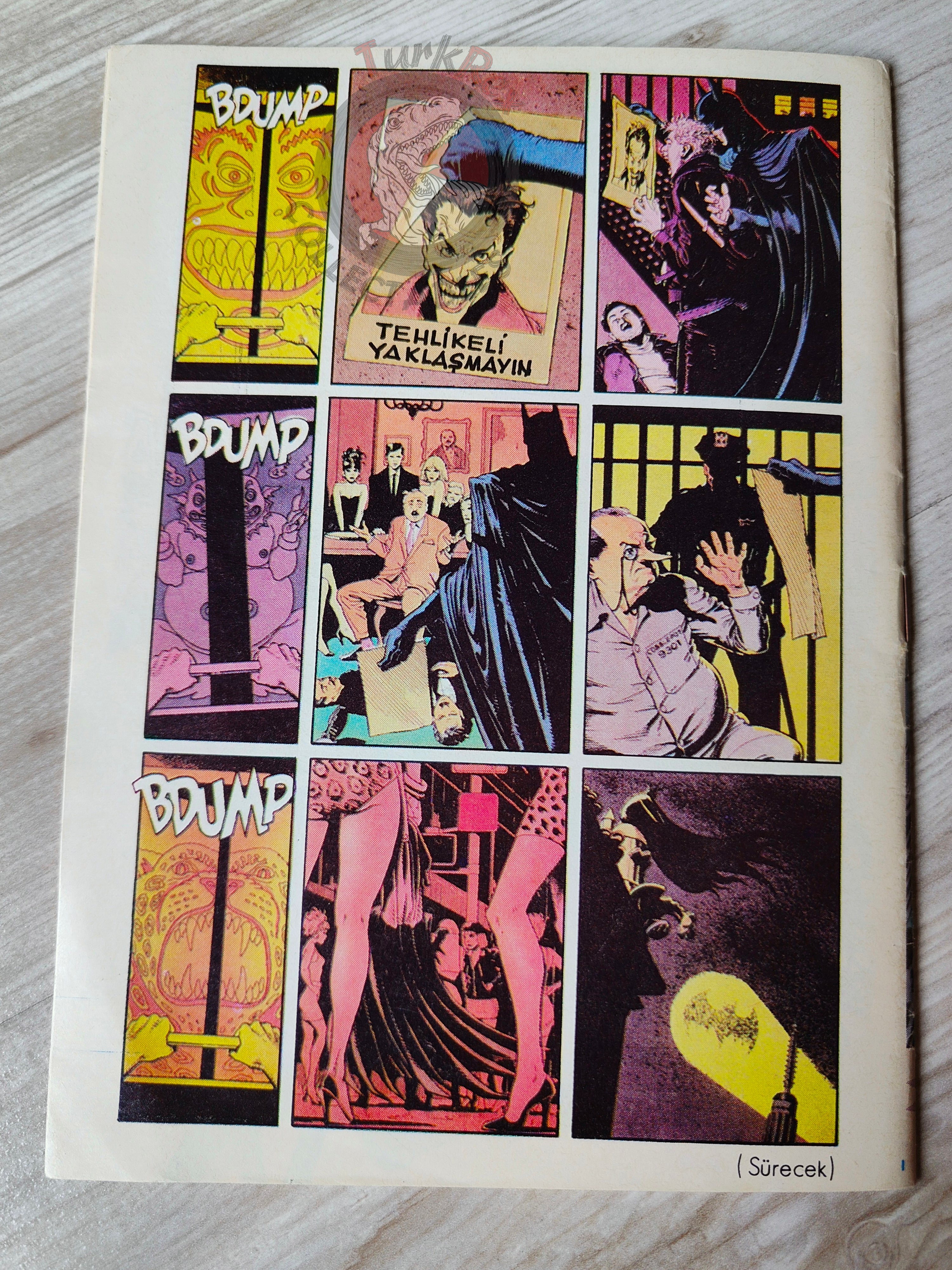 Batman: Digital Justice 1990s Turkish Comic Turkey
