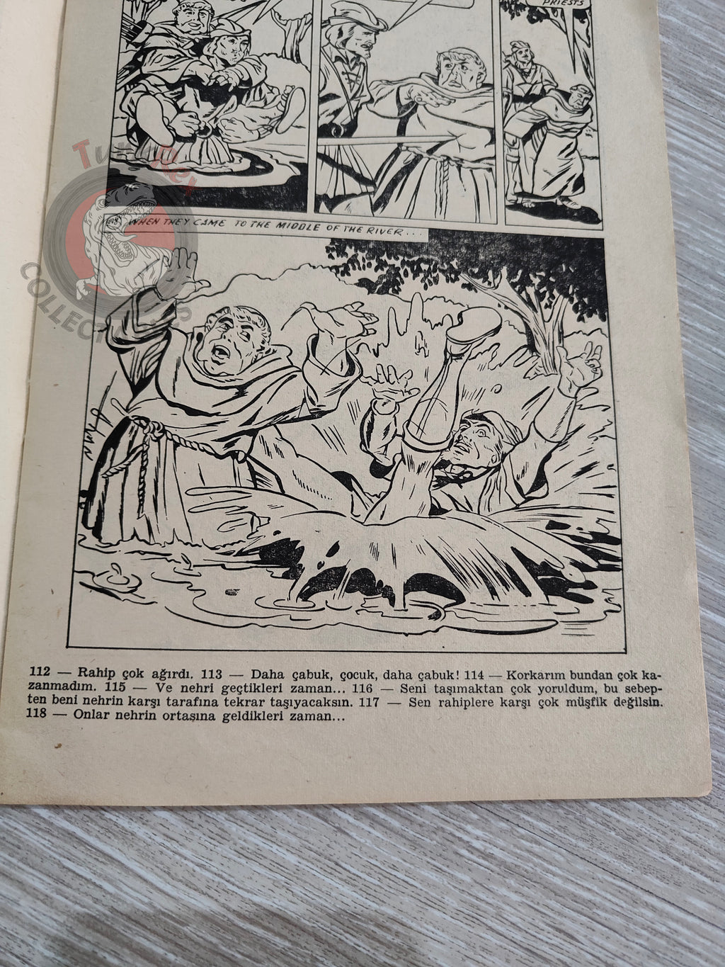 Robin Hood 1960s Turkish Comic Turkey Classics Illustrated