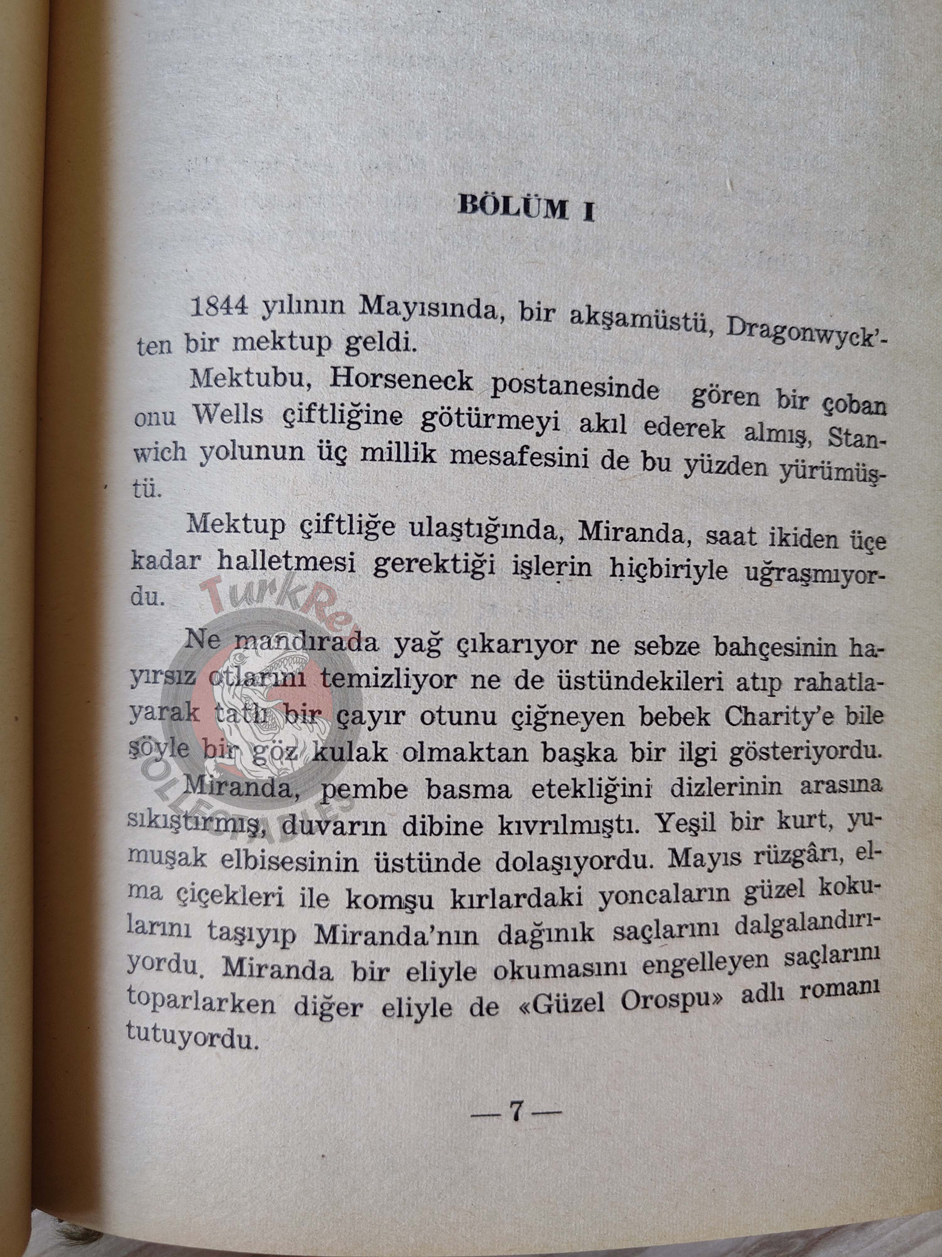 Anya Seton – Dragonwyck 1973 HC/DJ Turkish Book Turkey