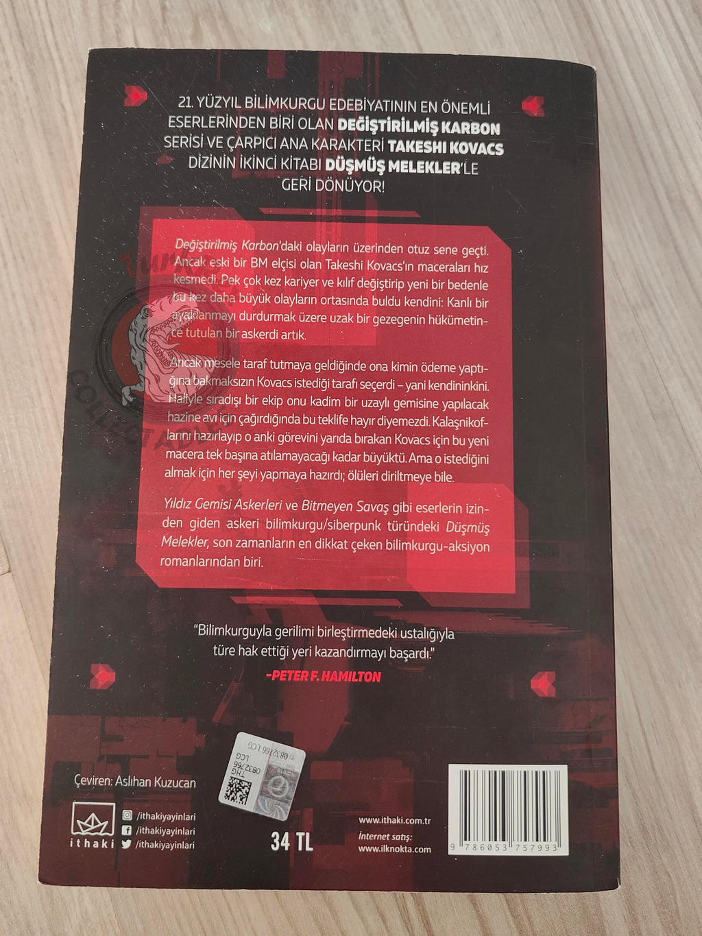 Richard K. Morgan – Broken Angels 2018 1st Turkish Book Turkey Takeshi Kovacs Series