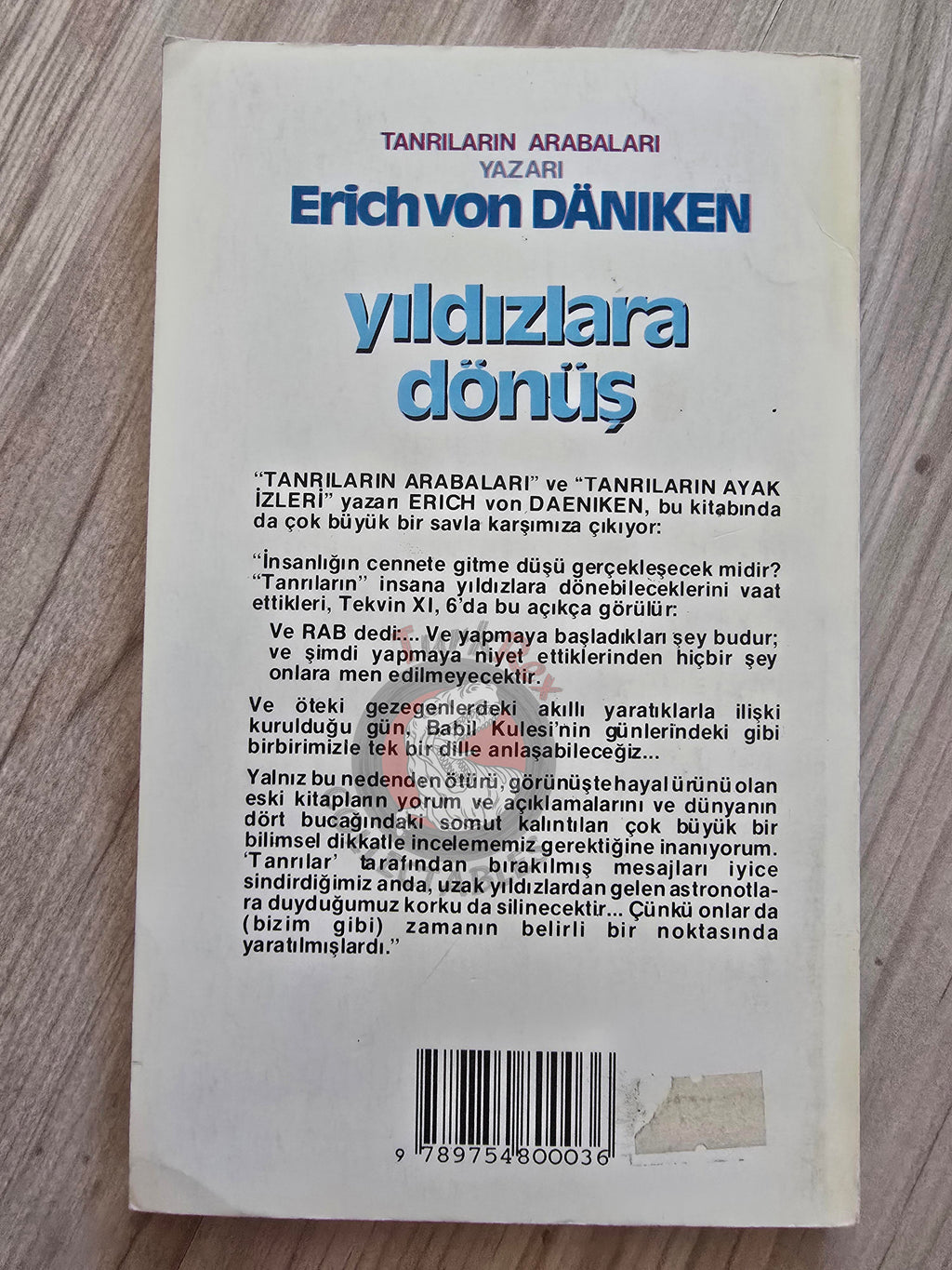 Erich von Däniken – Return to the Stars 1995 Turkish Book Turkey Ufology