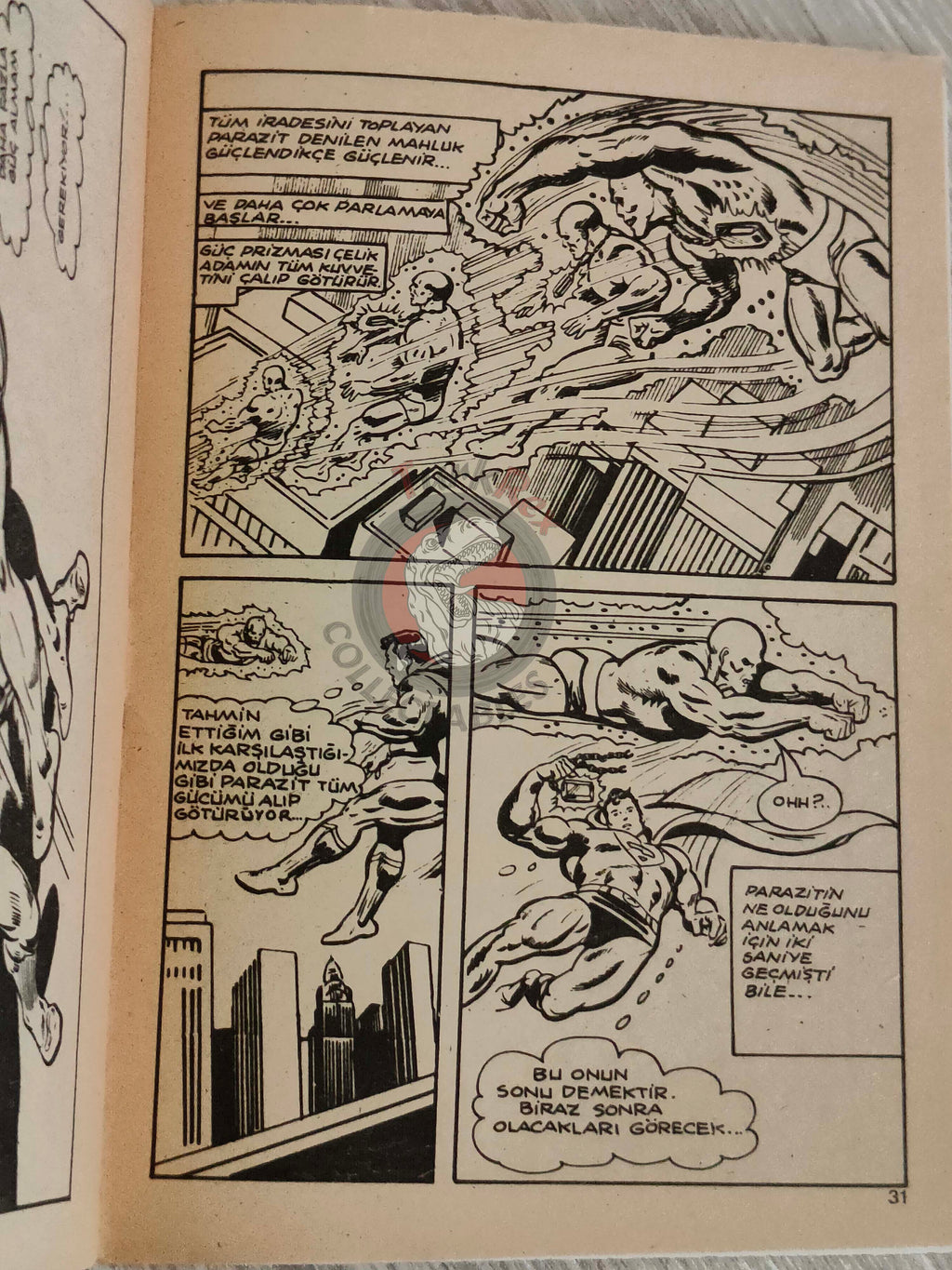 Superman #13 1980 Turkish Comic Turkey #304