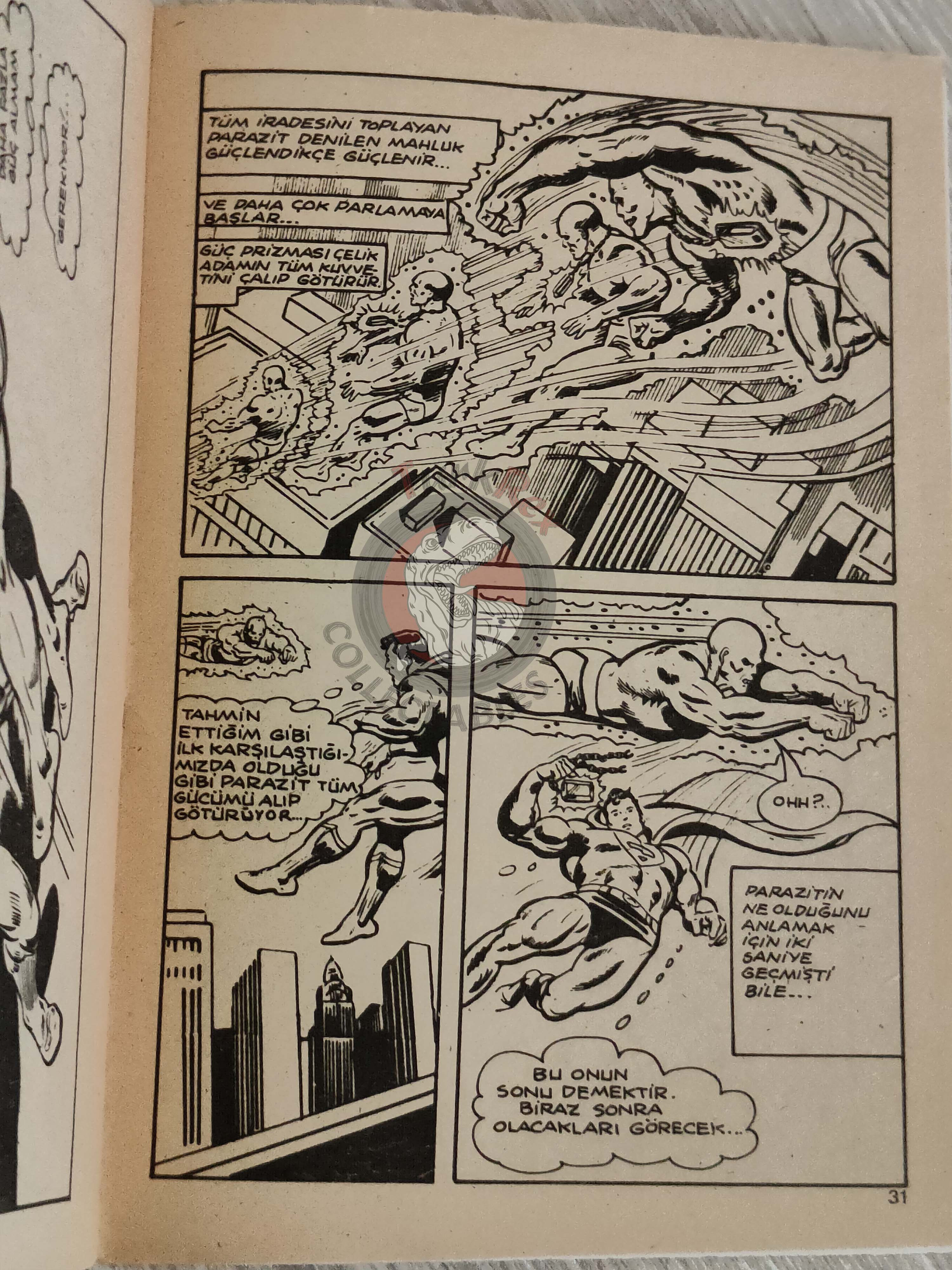 Superman #13 1980 Turkish Comic Turkey #304