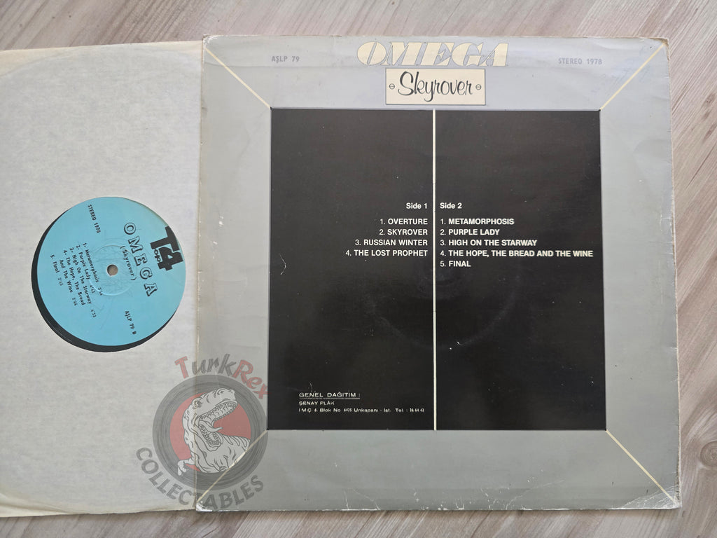 Omega – Skyrover Turkish Pressing Vinyl Turkey Edition