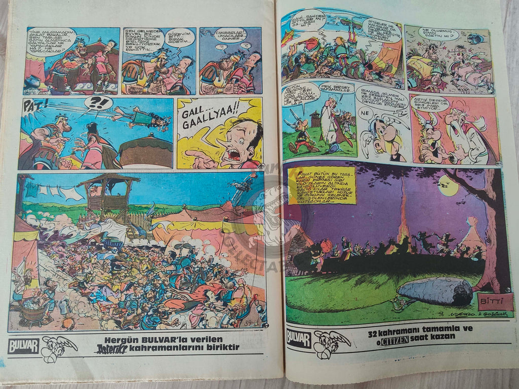 Asterix – Obelix and Co 1986 Turkish Edition Comic Turkey
