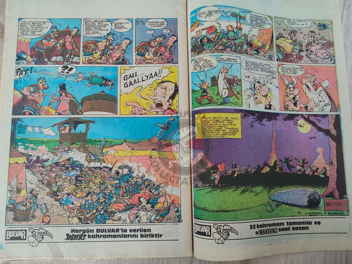 Asterix – Obelix and Co 1986 Turkish Edition Comic Turkey