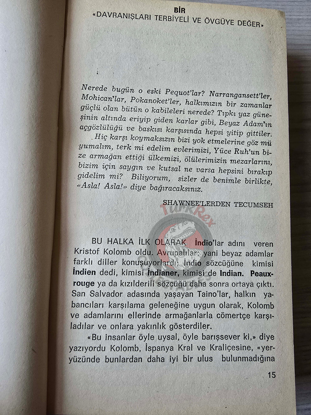Dee Brown – Bury My Heart at Wounded Knee 1973 1st HC Turkish Book Turkey