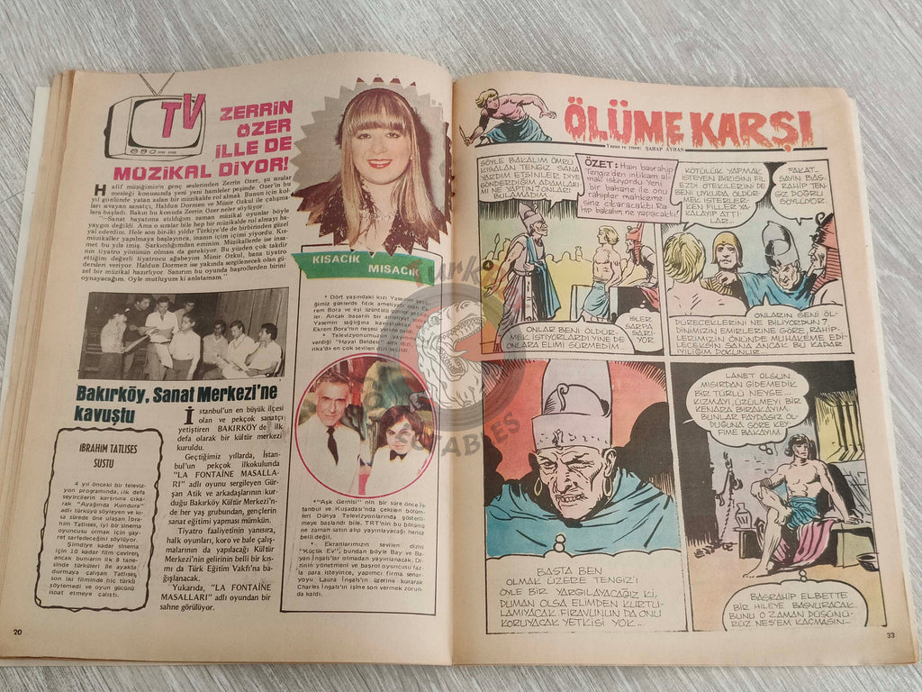 Tercüman Çocuk #46 1982 Turkish Comic Turkey Star Wars #29 Pink Panther Tounga
