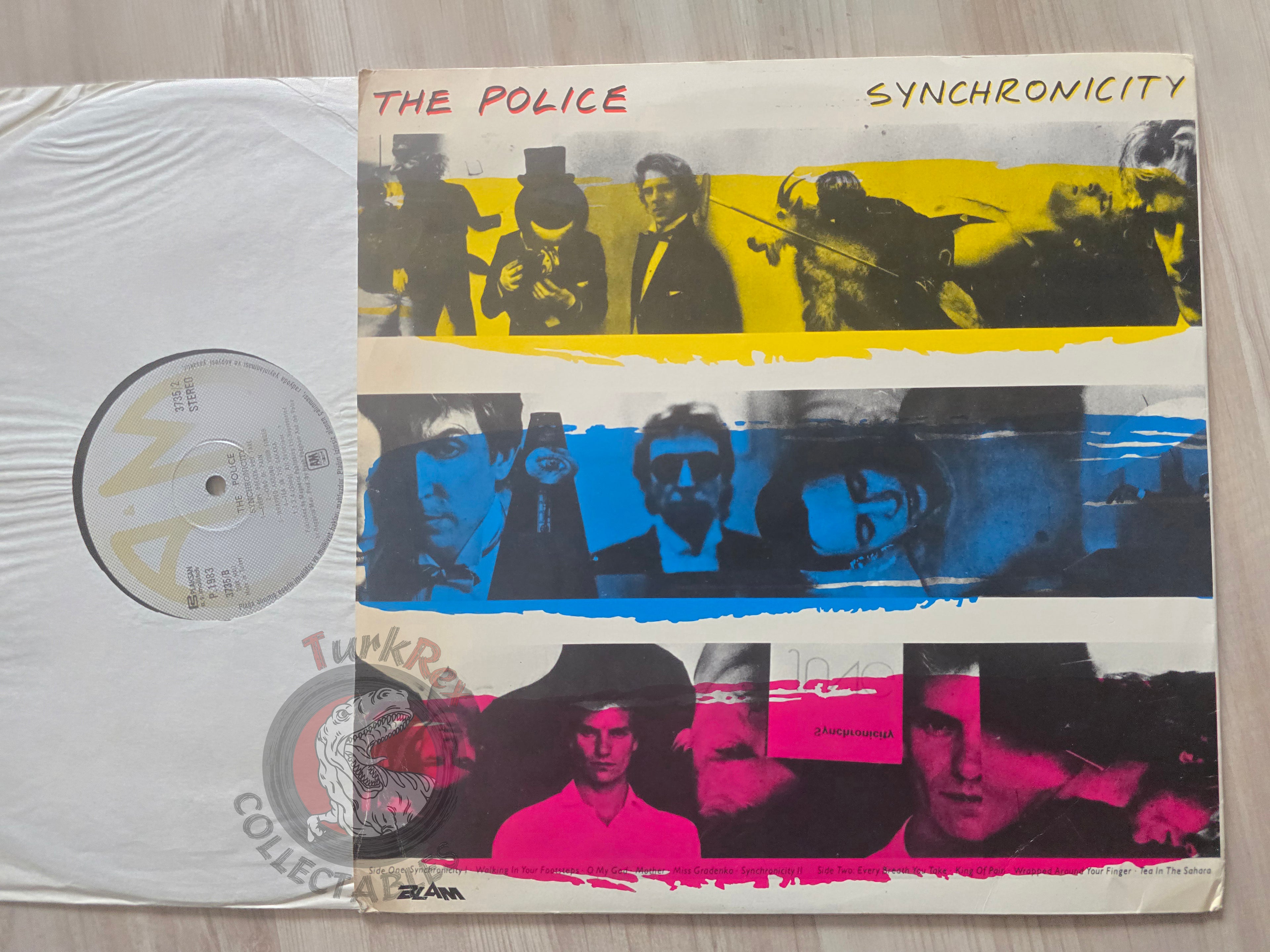 The Police – Synchronicity Turkish Pressing Vinyl Turkey Edition