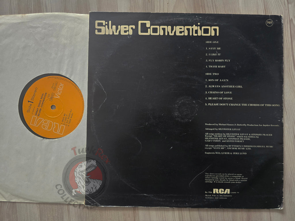 Silver Convention – Silver Convention Turkish Pressing Vinyl Turkey Edition