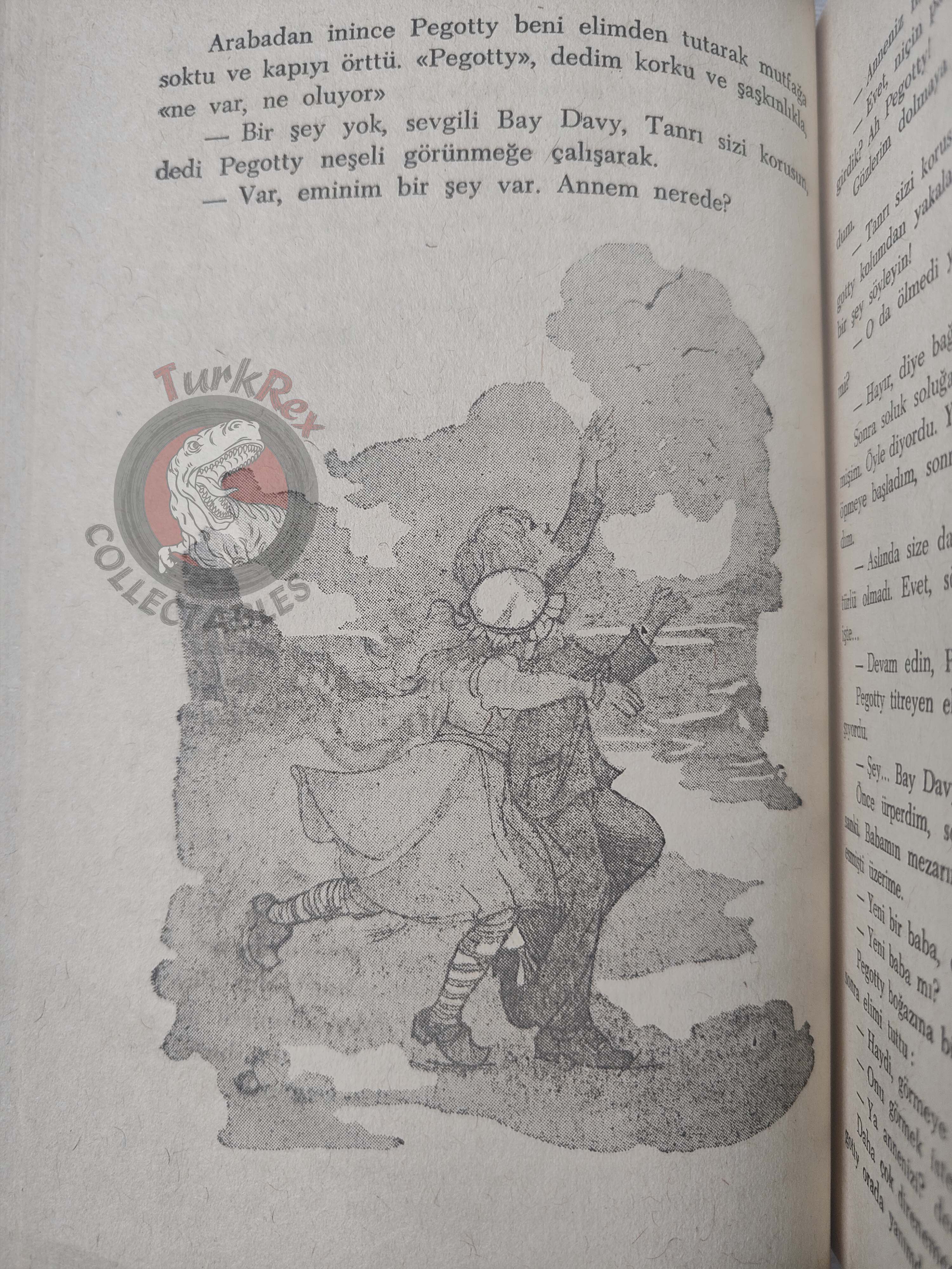 Charles Dickens –  David Copperfield 1982 Illustrated Turkish Book Turkey
