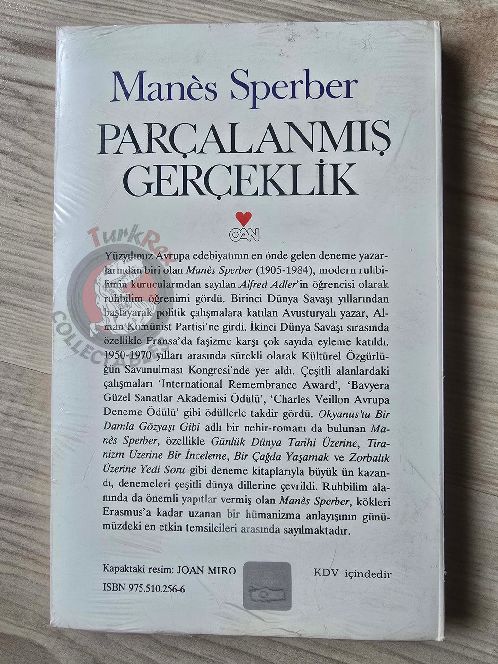 Manès Sperber – Fragmented Reality: Selected Essays Turkish Book Turkey