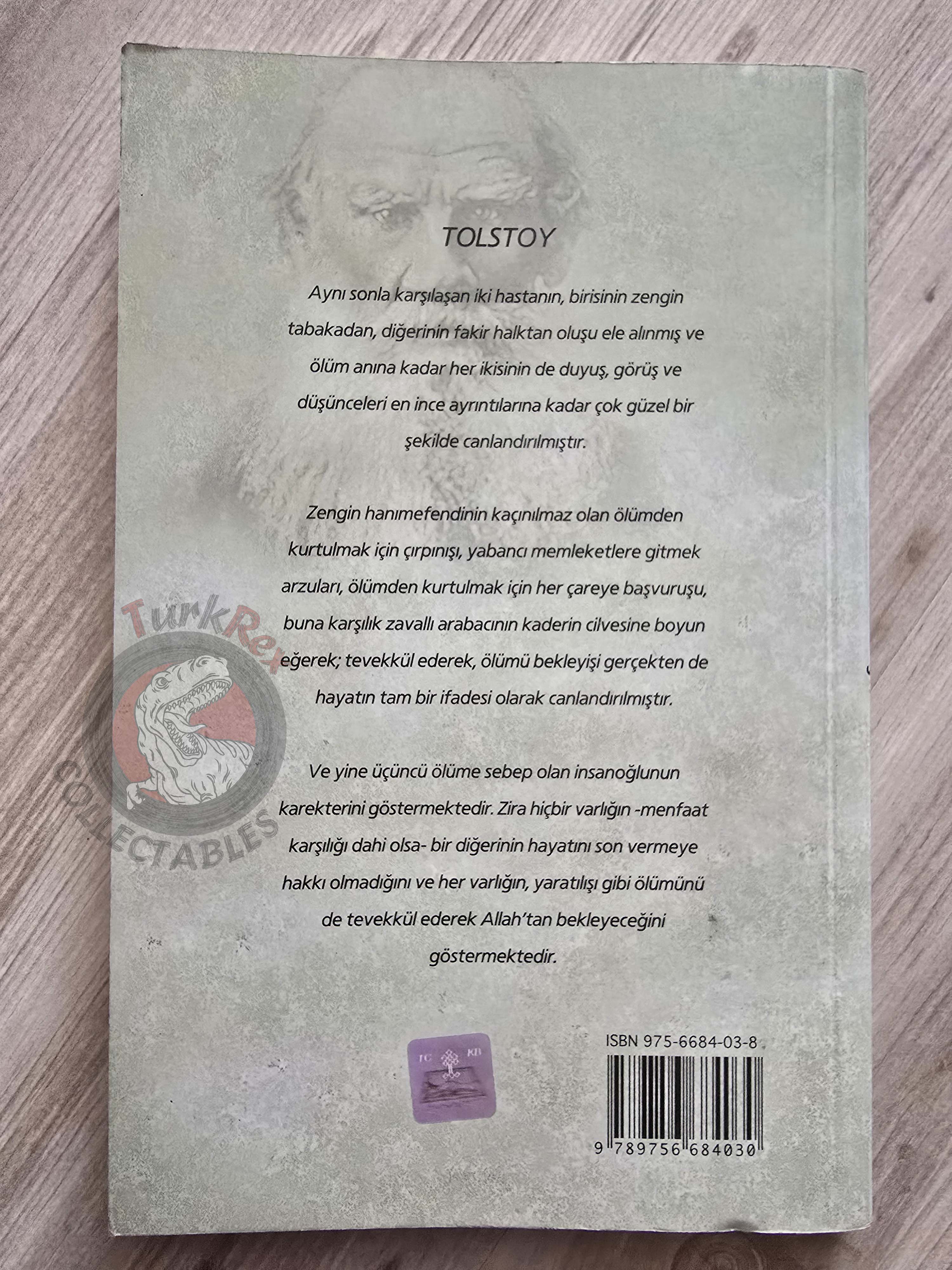 Leo Tolstoy –  Three Deaths 2000 Turkish Book Turkey