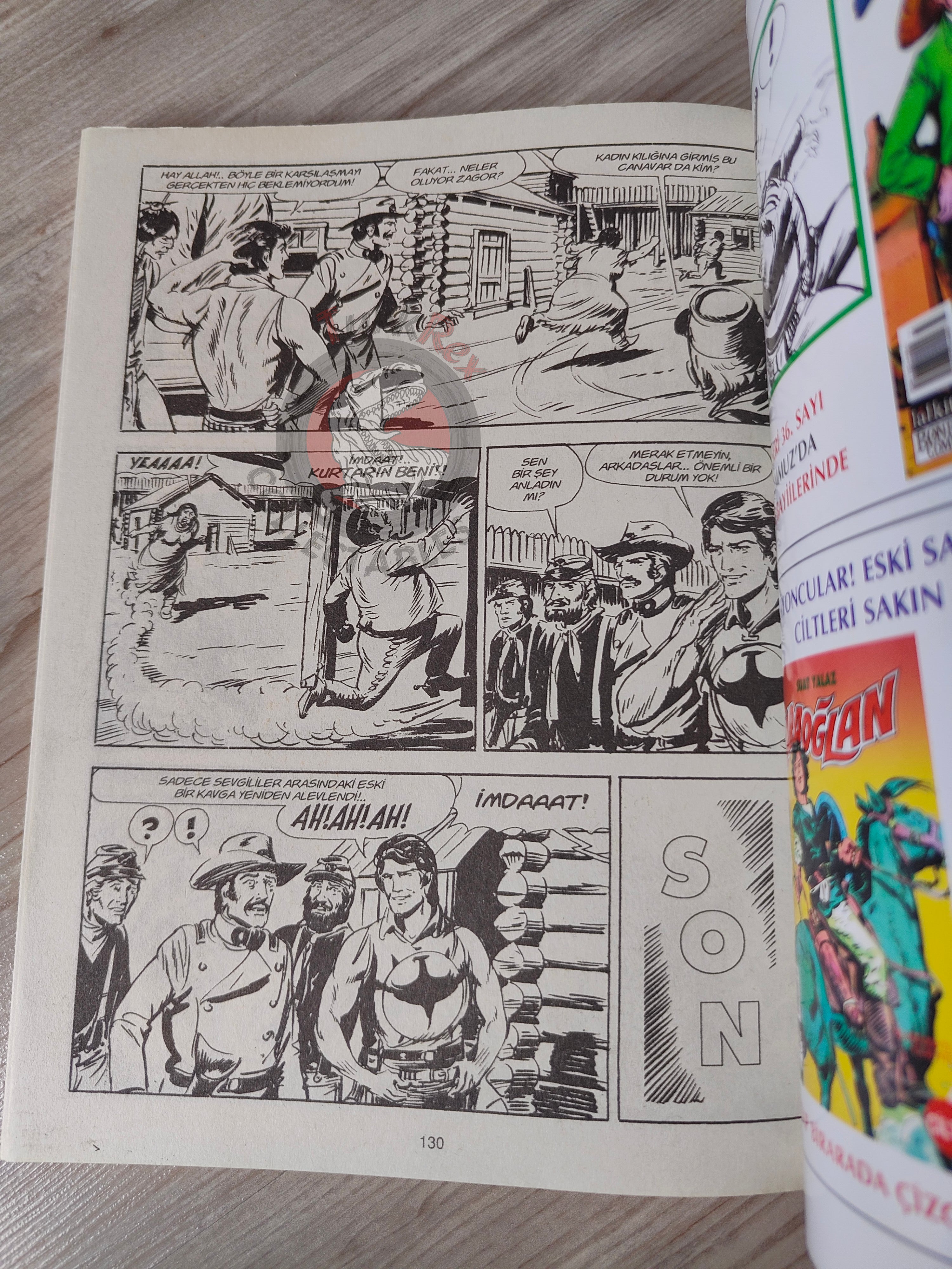 Zagor Cico #35 2005 Un pellerossa chiamato Cico Turkish Comic Turkey #3
