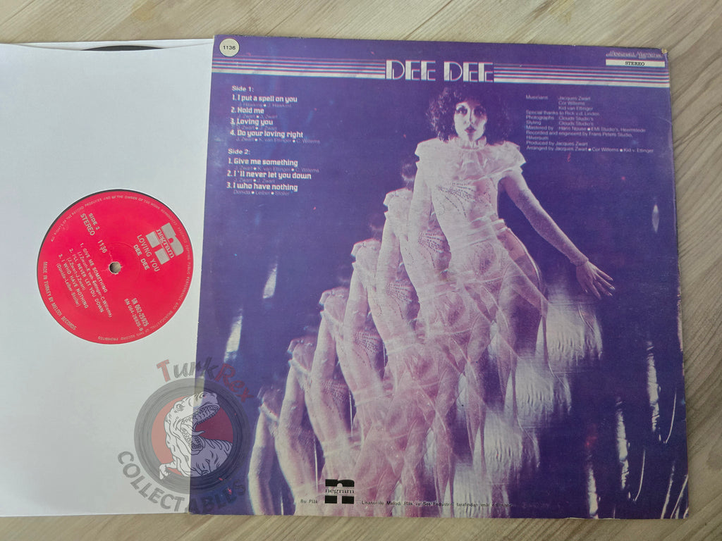 Dee Dee – Loving You Turkish Pressing Vinyl Turkey Edition