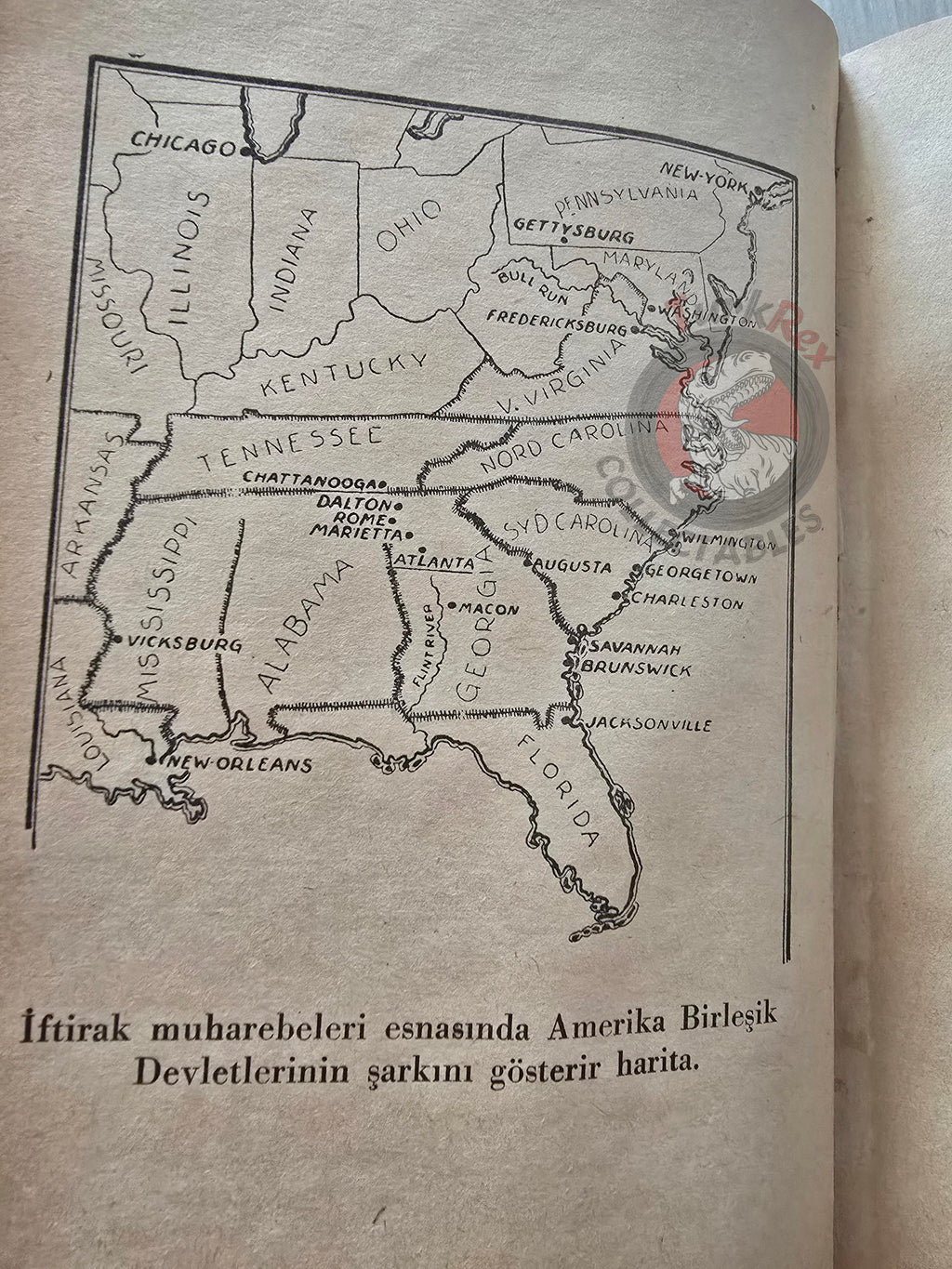 Margaret Mitchell – Gone with the Wind 1942 1st Turkish Book Turkey