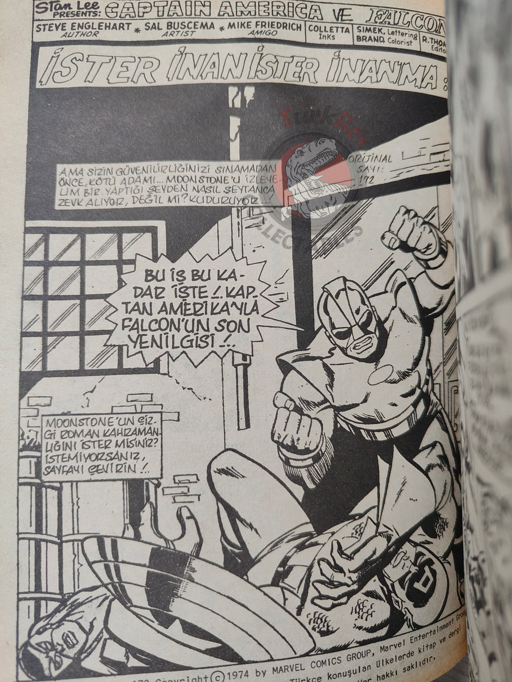 Captain America – Volume 3 1989 Turkish Comic Turkey Thor