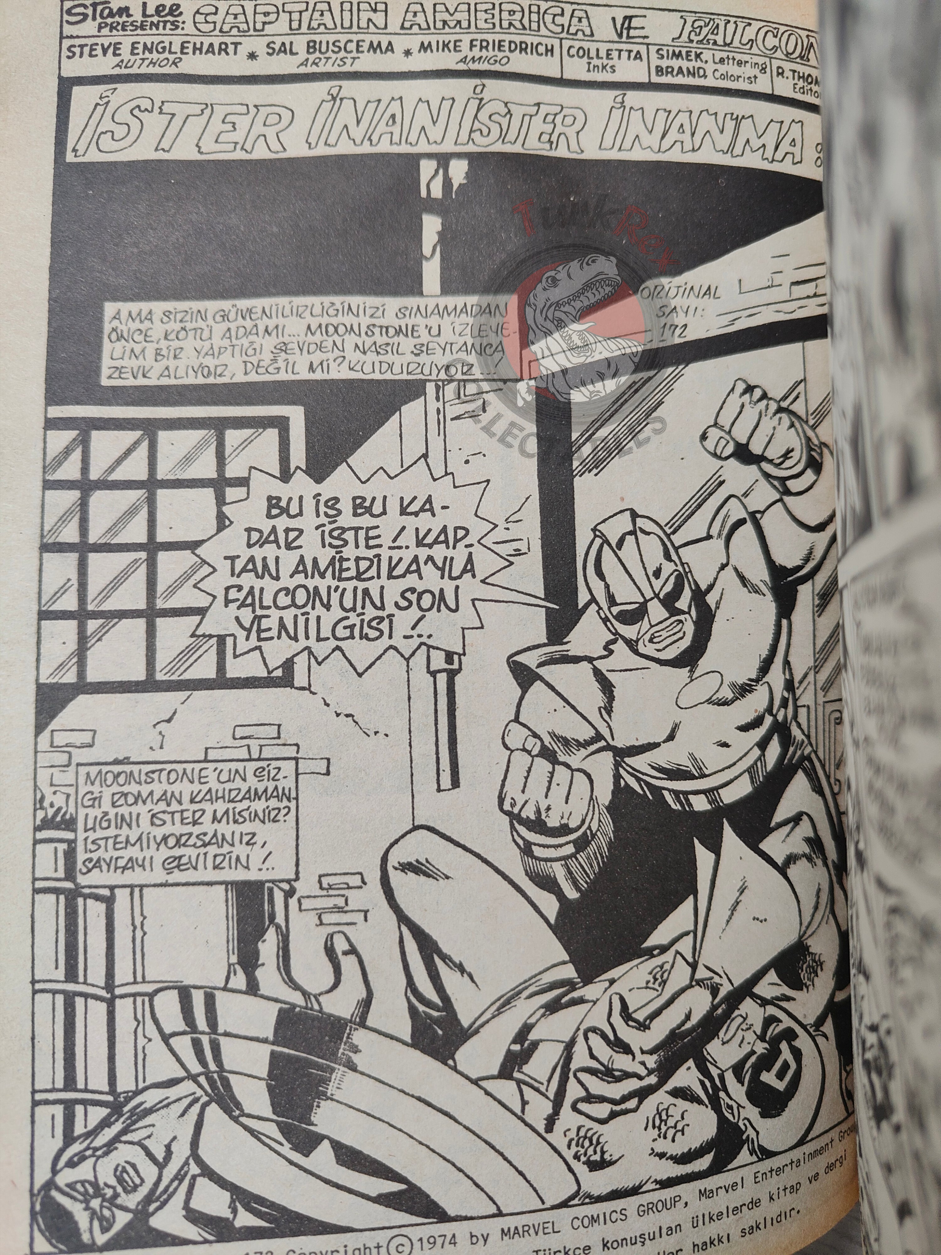 Captain America – Volume 3 1989 Turkish Comic Turkey Thor