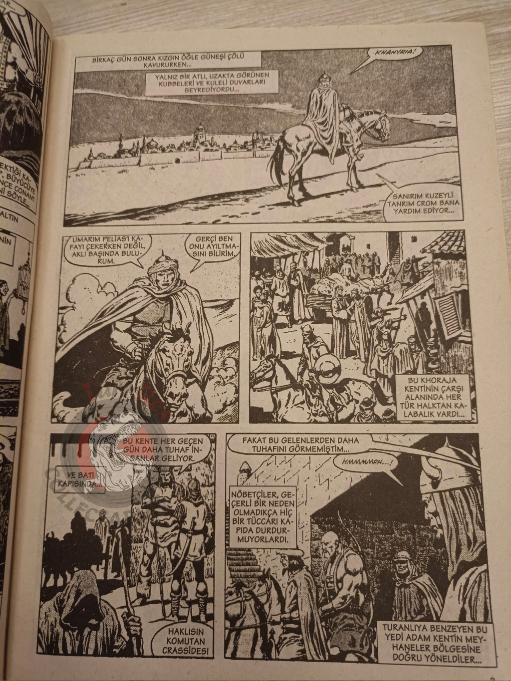 Kral Conan #19 King Conan #5 #6 #7 Turkish Comic Turkey Boris Vallejo