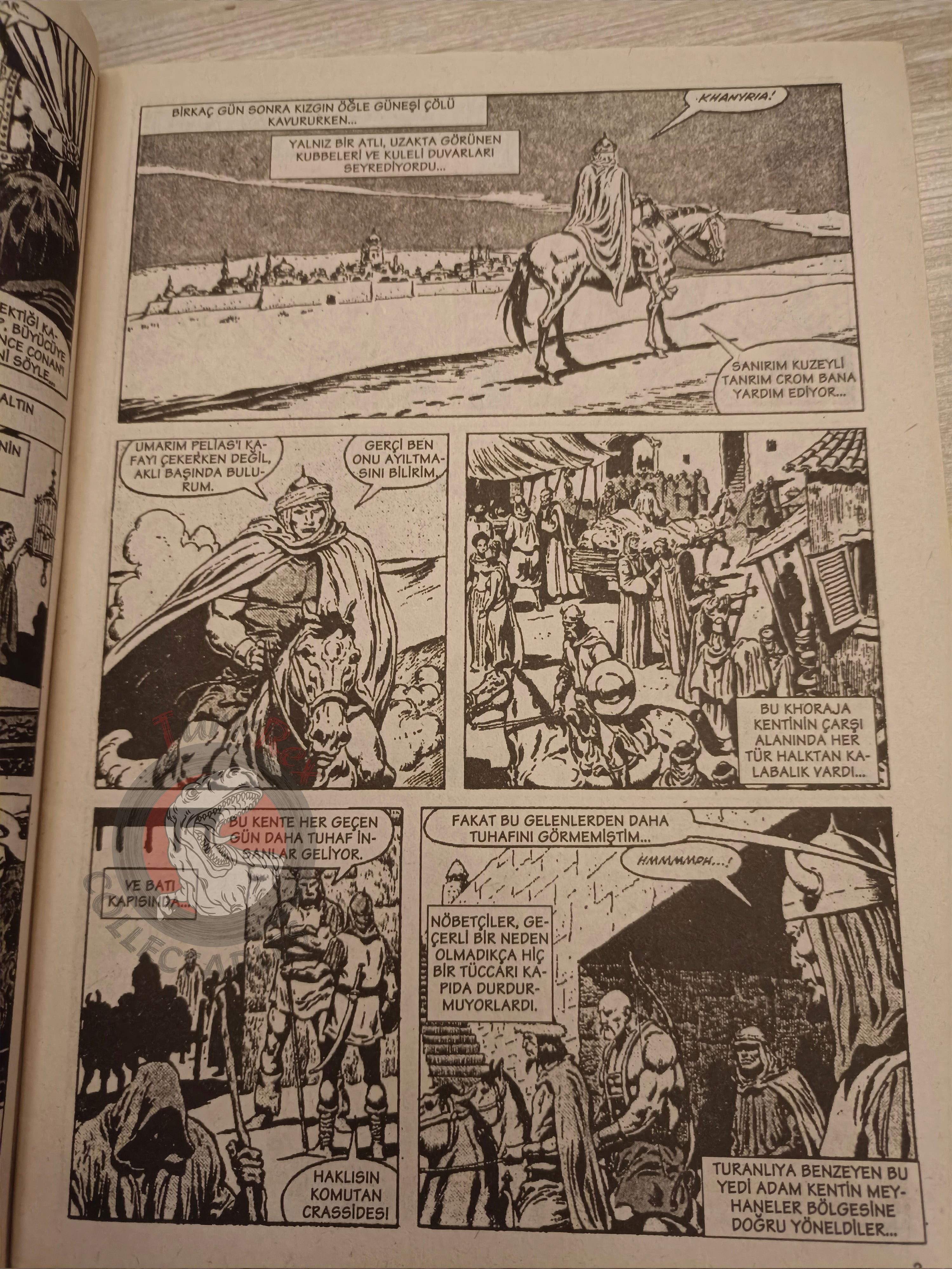 Kral Conan #19 King Conan #5 #6 #7 Turkish Comic Turkey Boris Vallejo