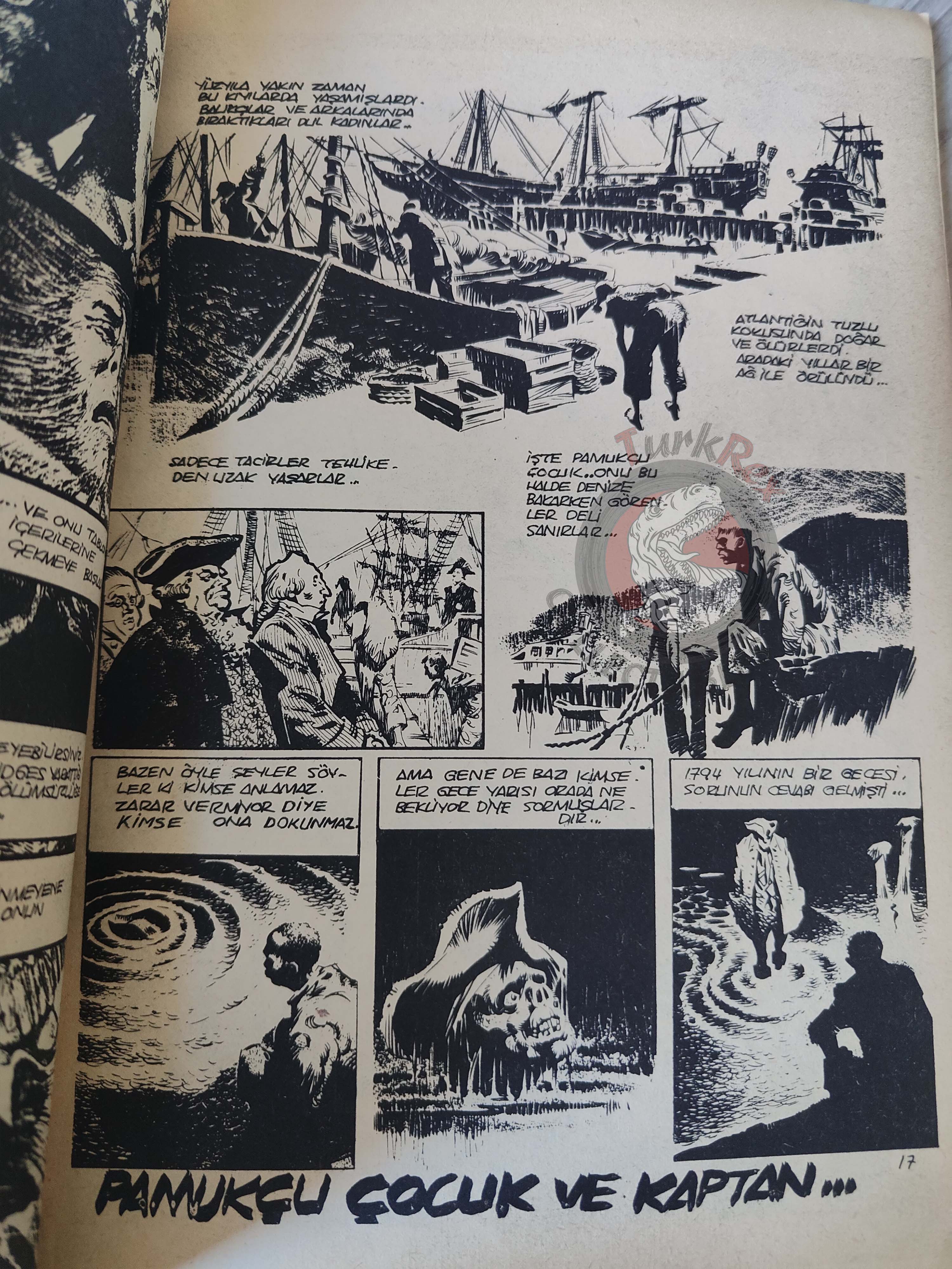 Korku March 1975 Turkish Comic Turkey Vampirella #32 Warren Creepy Eerie