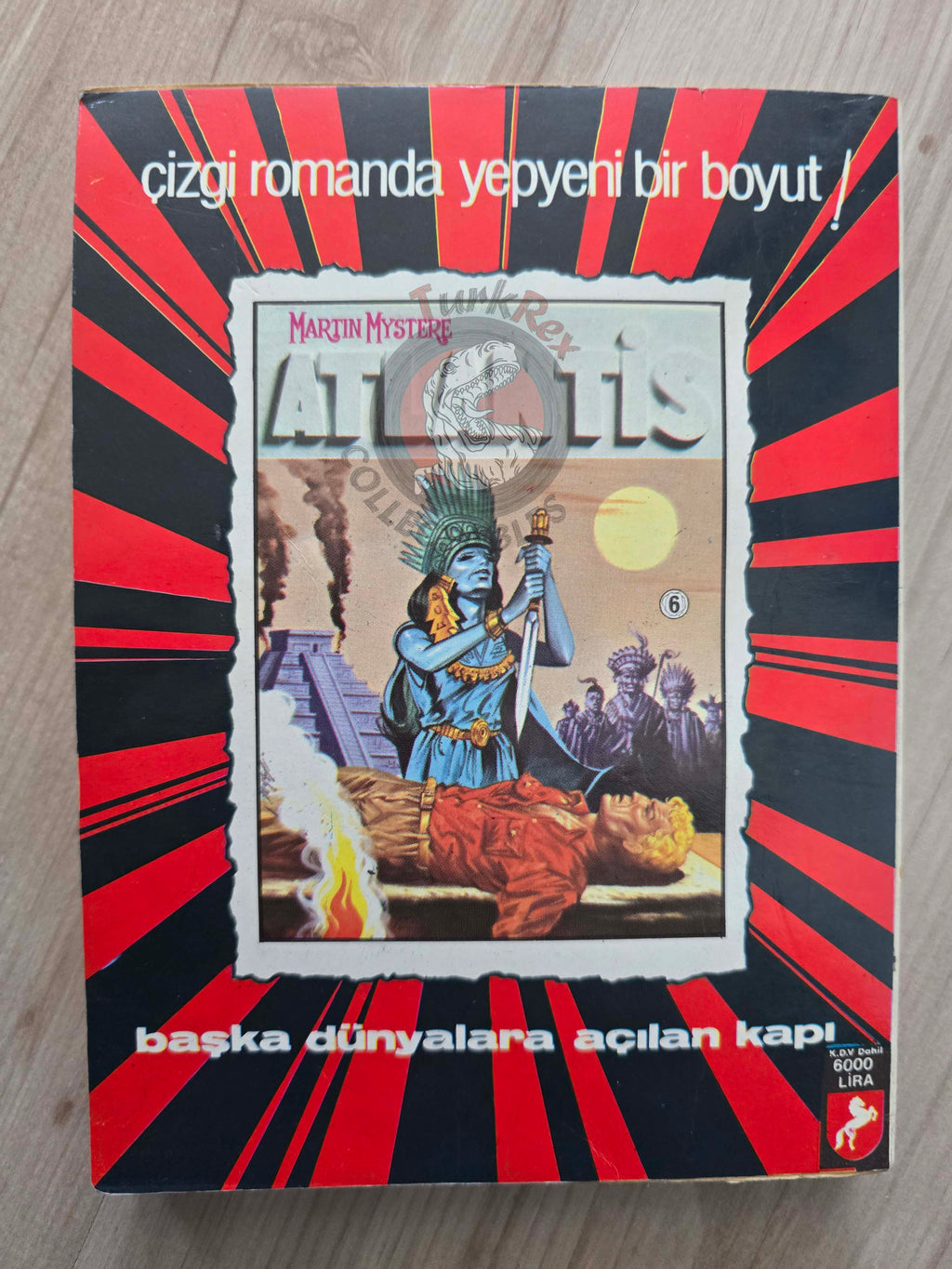 Martin Mystère #5 Tunguska! 80s Turkish Comic Turkey #22 #33