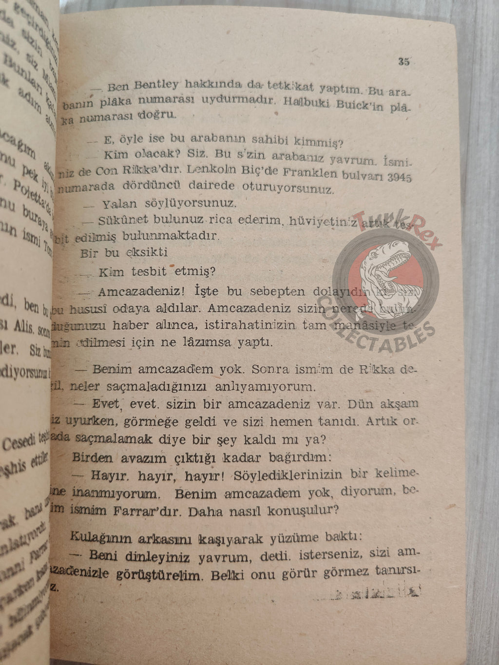Peter Cheyney – Dark Bahama 1960 1st Turkish Book Turkey