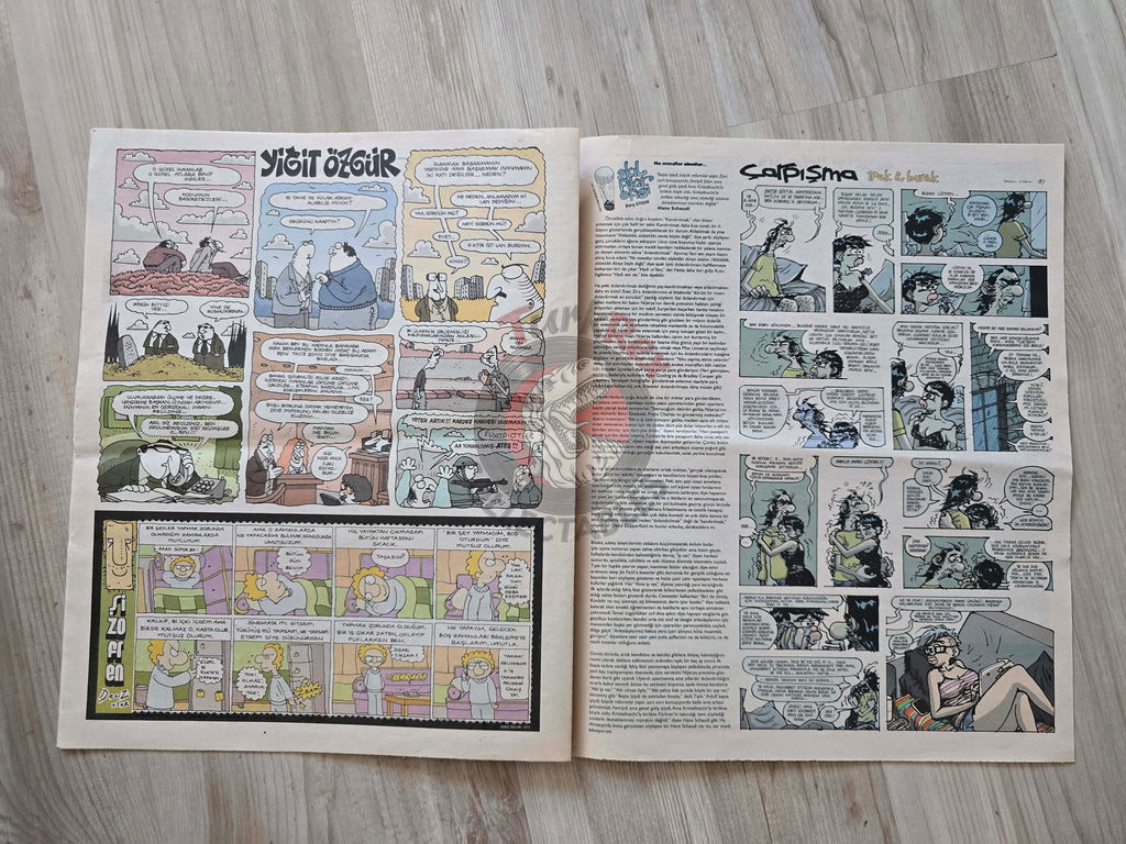 Uykusuz Humor Magazine 2015 Back to the Future Turkish Turkey