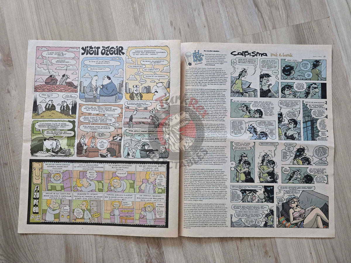 Uykusuz Humor Magazine 2015 Back to the Future Turkish Turkey