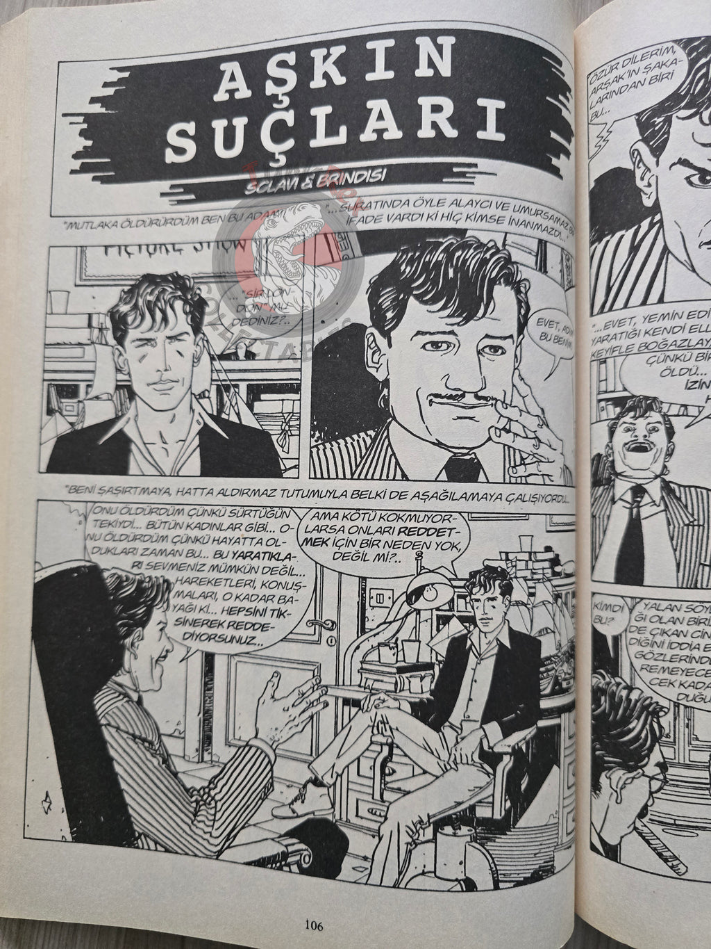 Dylan Dog Gigante #1 2000 Turkish Comic Turkey Totentanz