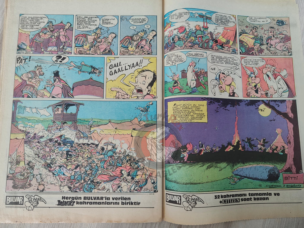 Asterix – Obelix and Co 1986 Turkish Edition Comic Turkey 2