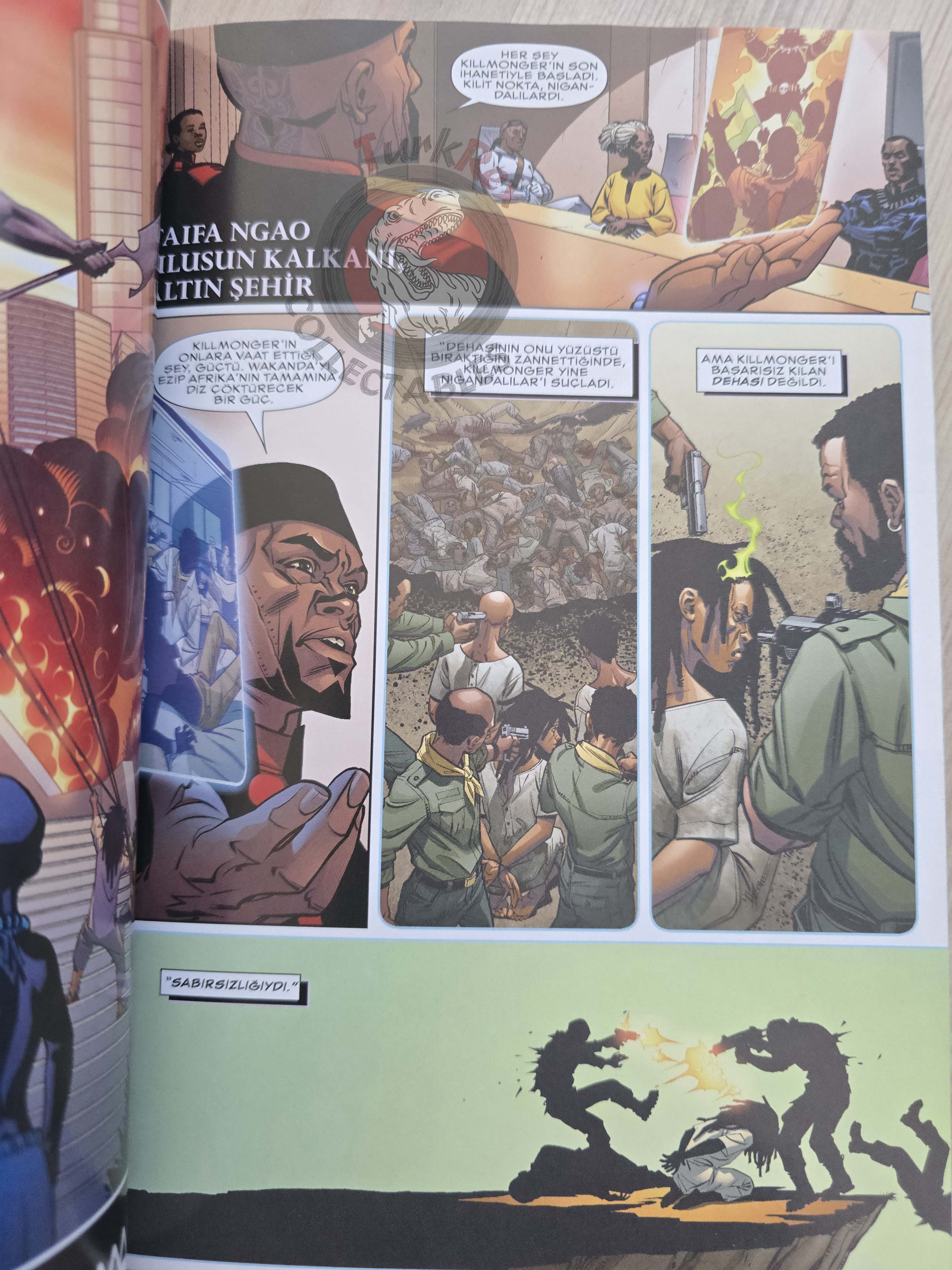 Black Panther – A Nation Under Our Feet Volume #1 Turkish Comic Turkey Fantastic Four #52