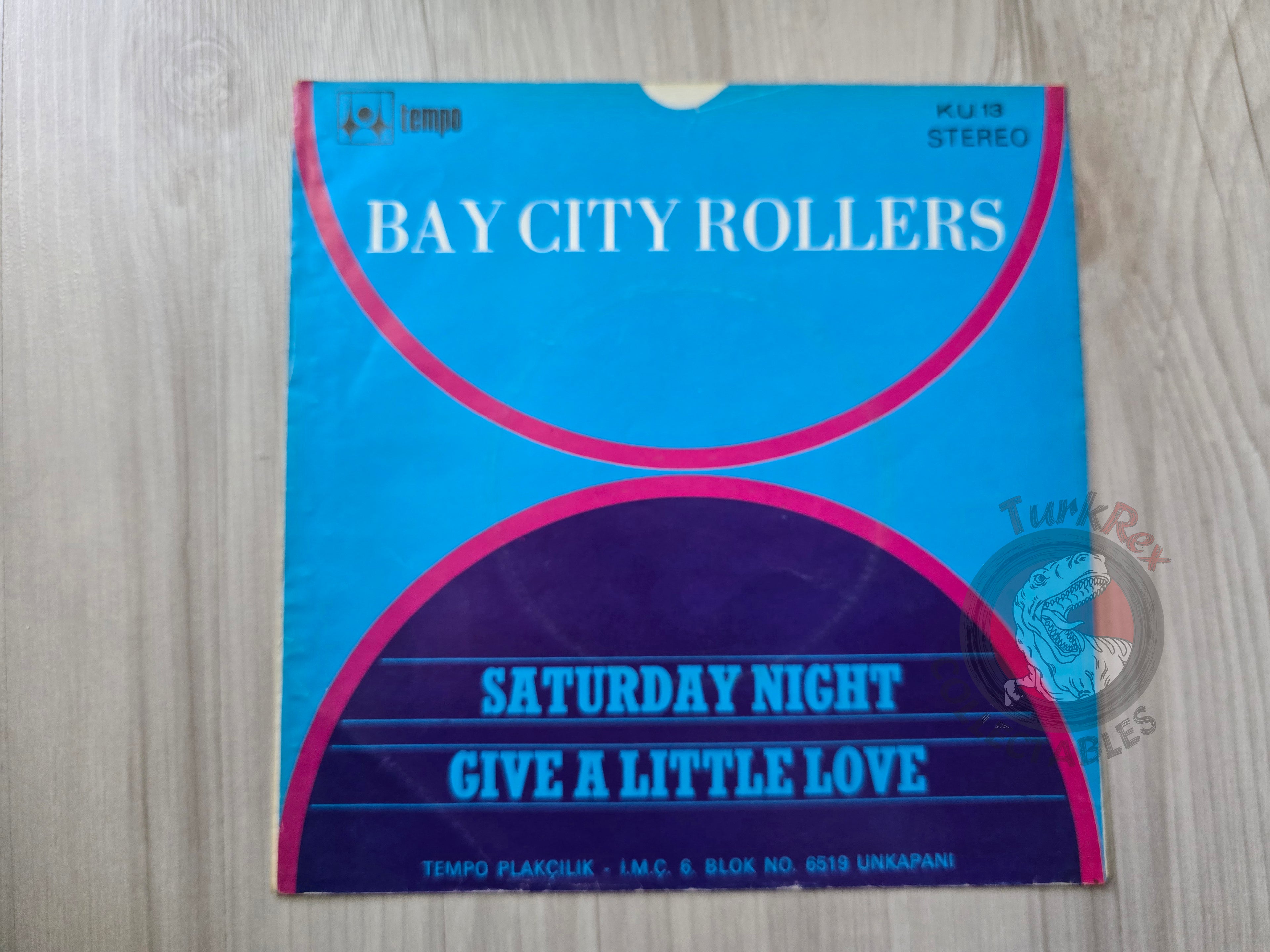 Bay City Rollers – Saturday Night 7" Turkish Pressing Cover Only Turkey Edition