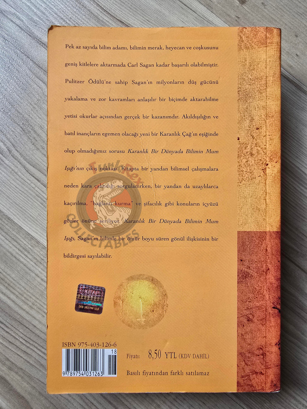 Carl Sagan – The Demon-Haunted World 2006 Turkish Book Turkey