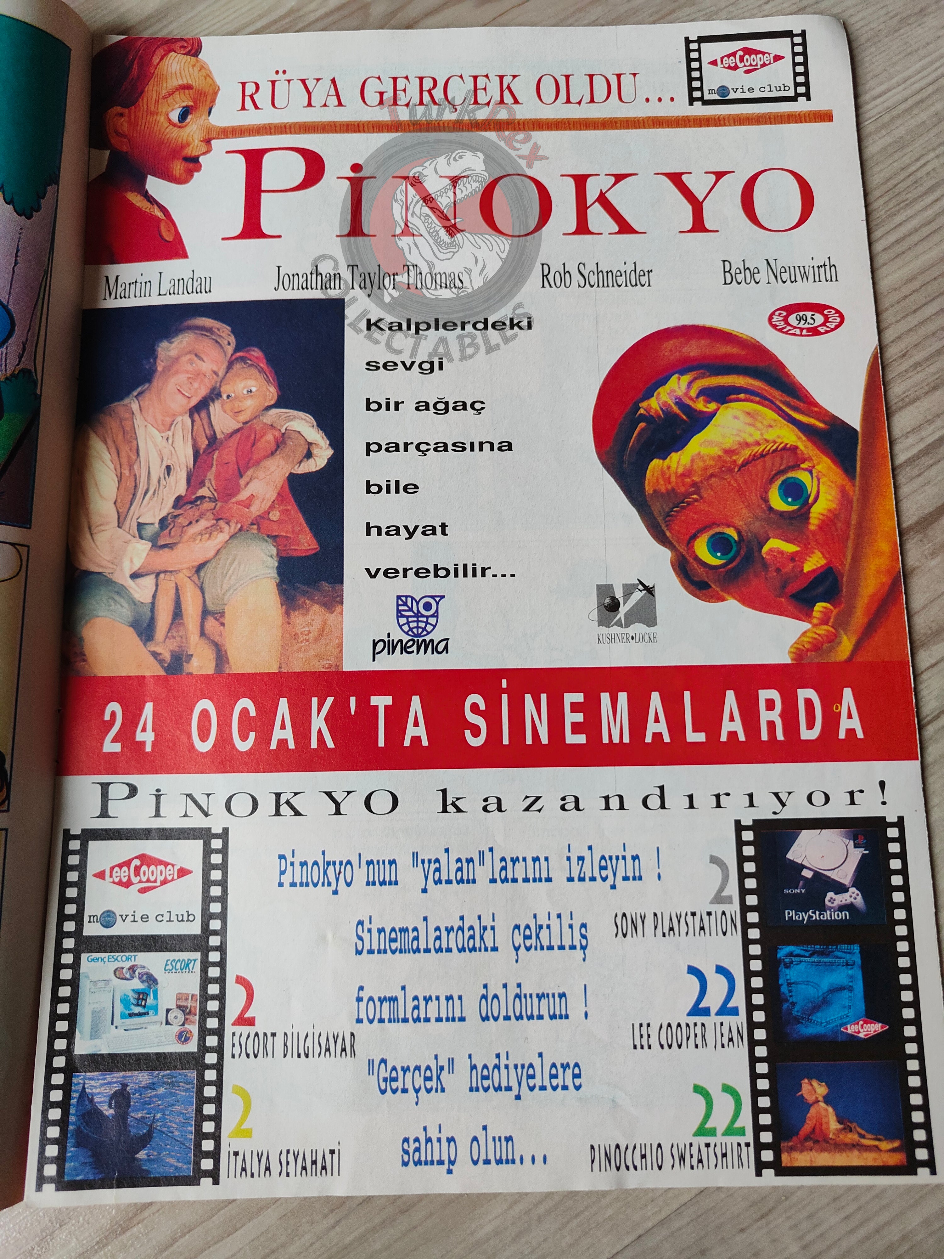 Casper the Friendly Ghost Magazine – Issue #17 1997 Turkish Comic Turkey