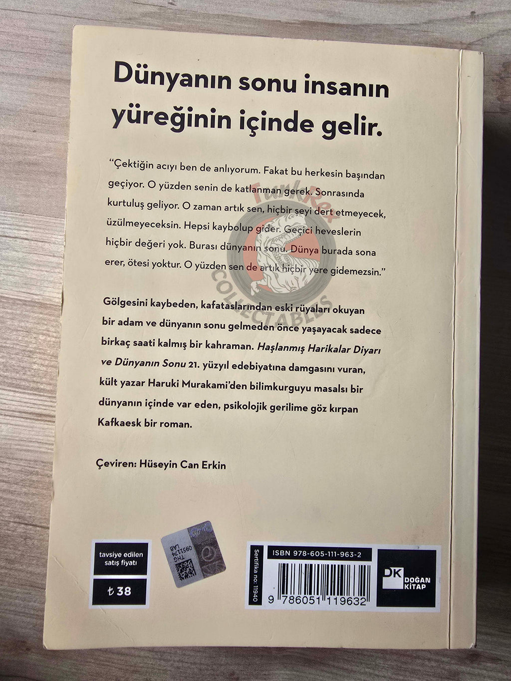 Haruki Murakami – Hard-Boiled Wonderland And The End Of The World 2018 Turkish Book Turkey