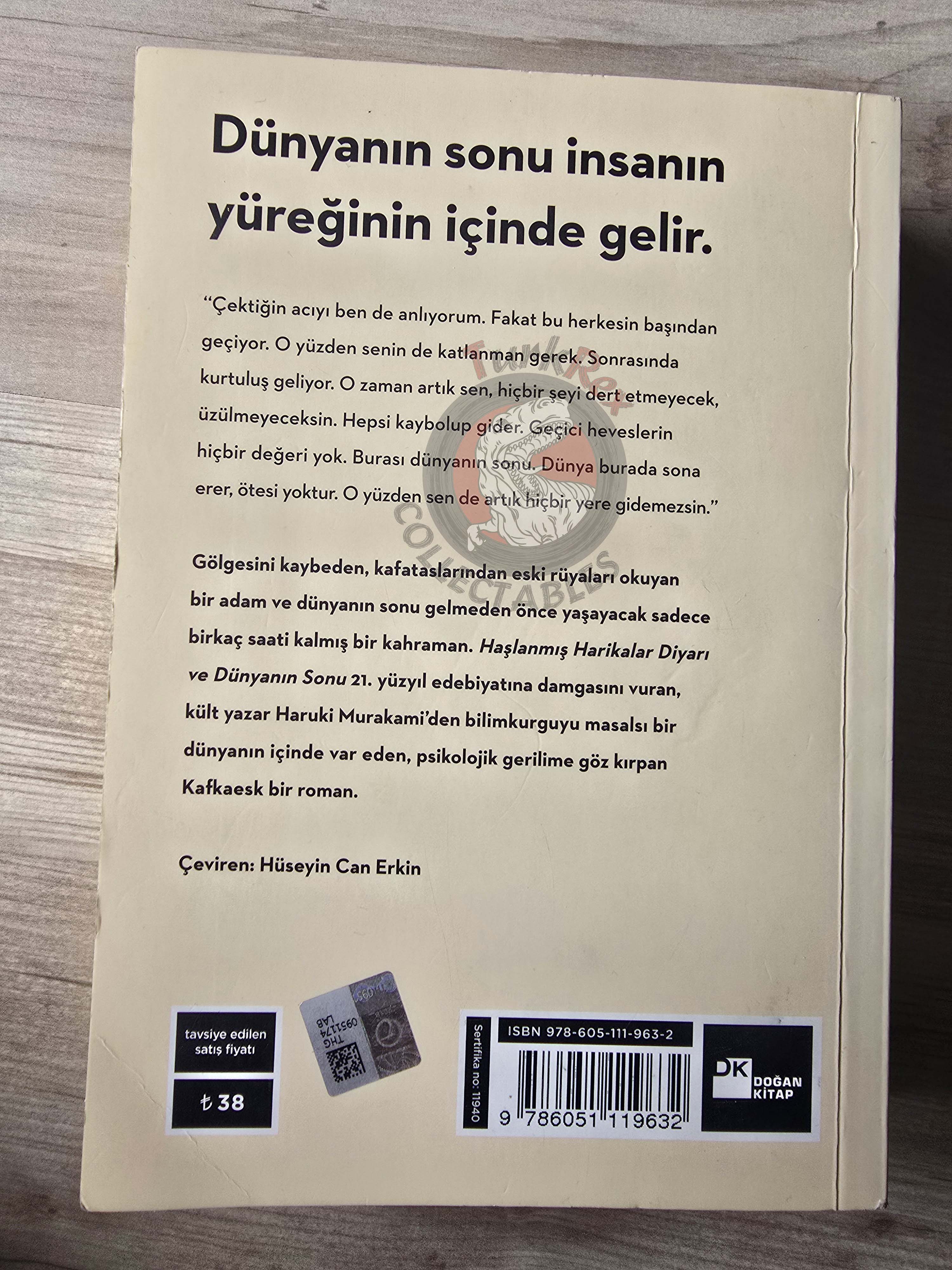 Haruki Murakami – Hard-Boiled Wonderland And The End Of The World 2018 Turkish Book Turkey