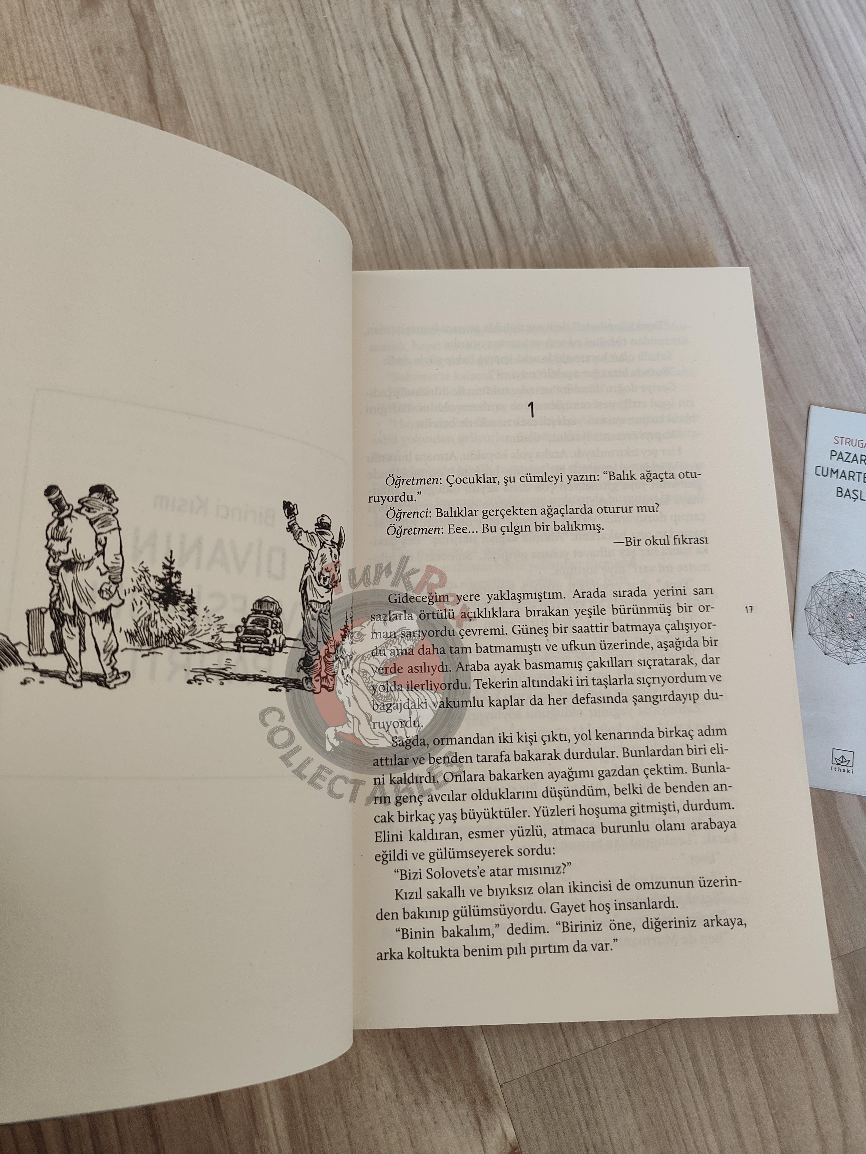 Arkadi and Boris Strugatski – Monday Starts on Saturday 2017 Turkish Book Turkey